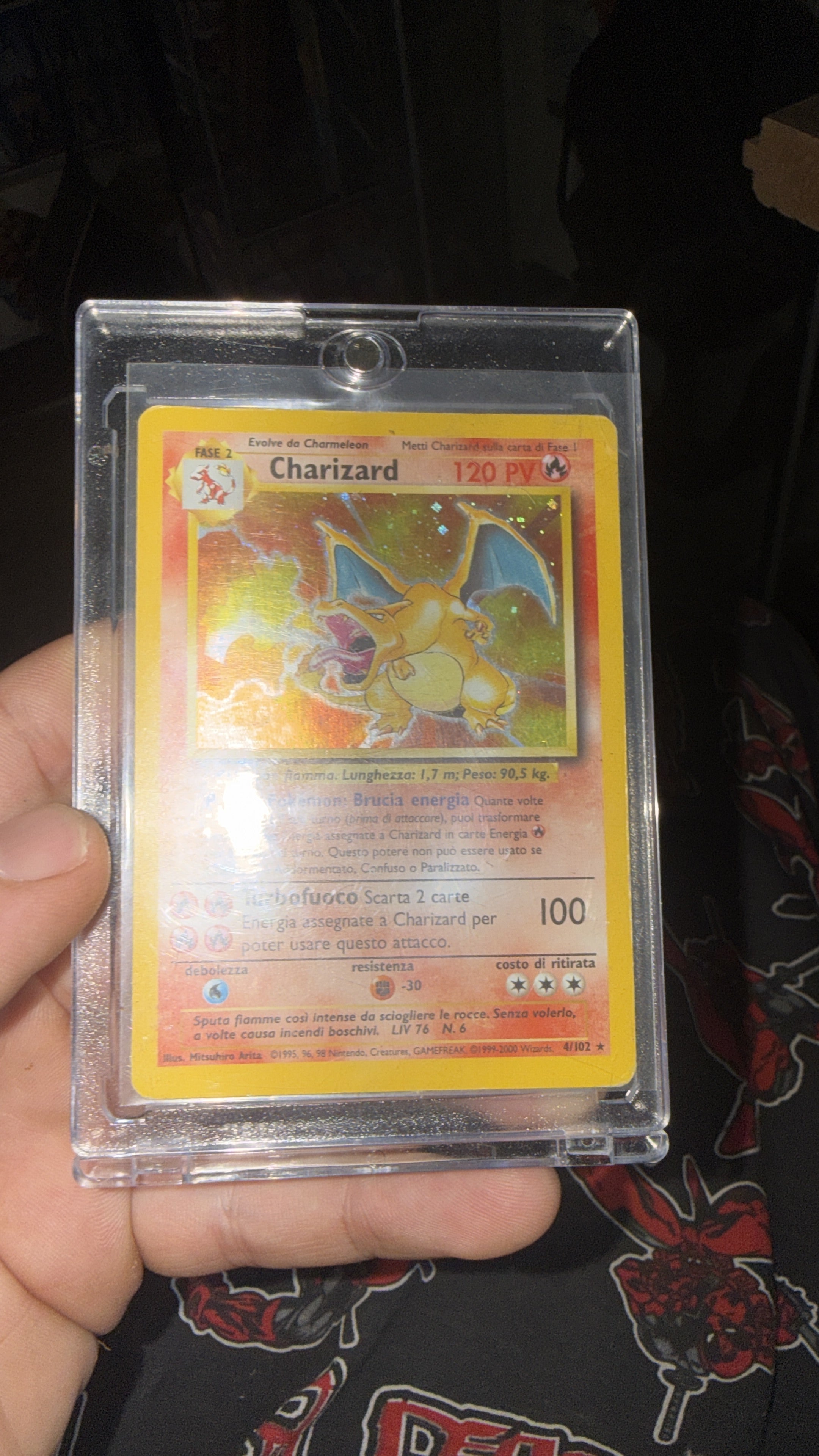 Charizard set base holo italiano