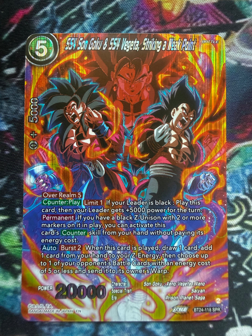 Vegeta e Goku SS4 FB06