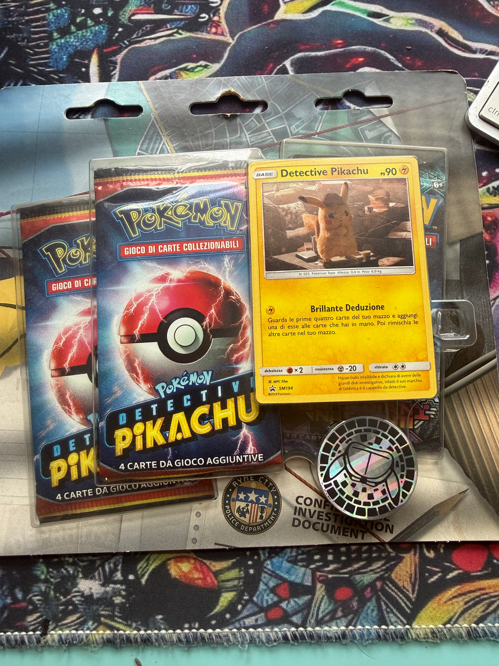 Fascicolo Detective Pikachu
