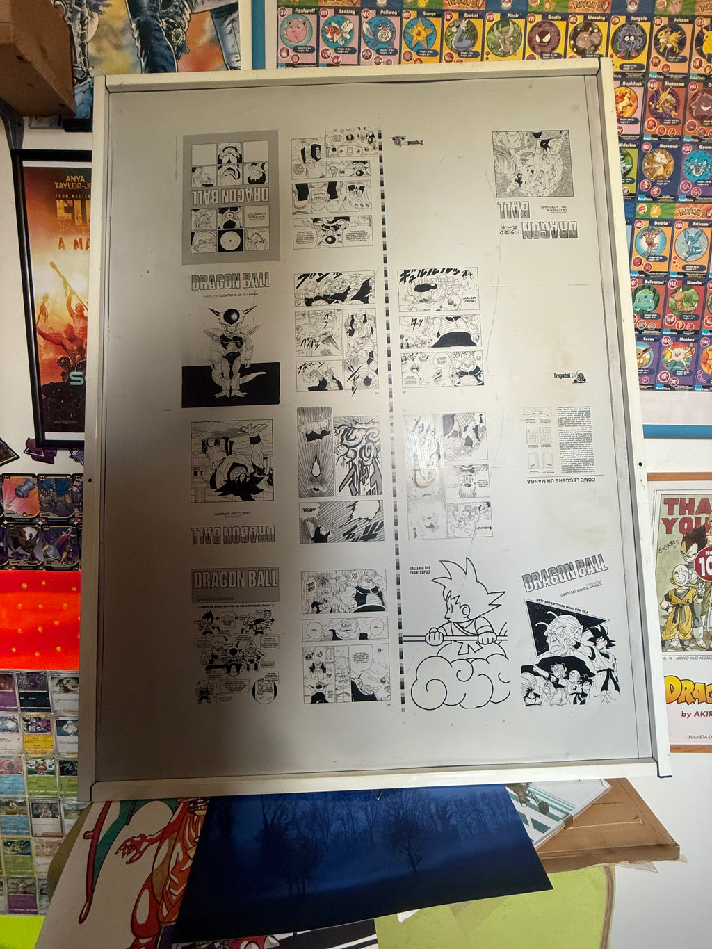 Lastra di Stampa Originale Offset in Alluminio – Dragon Ball (Saga di Namecc)