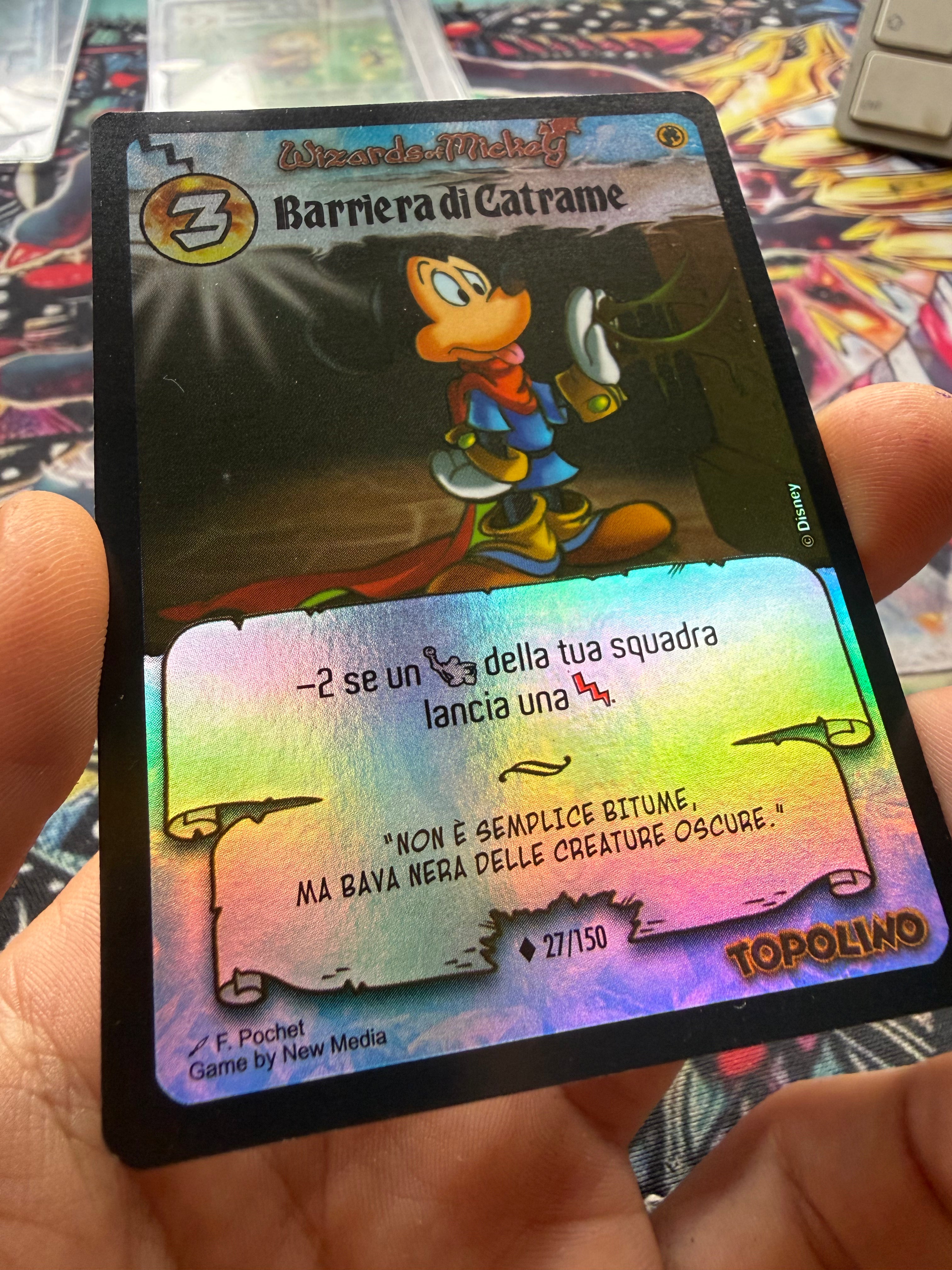 Wizard of Mikey 1 ed Barriera di Catrame