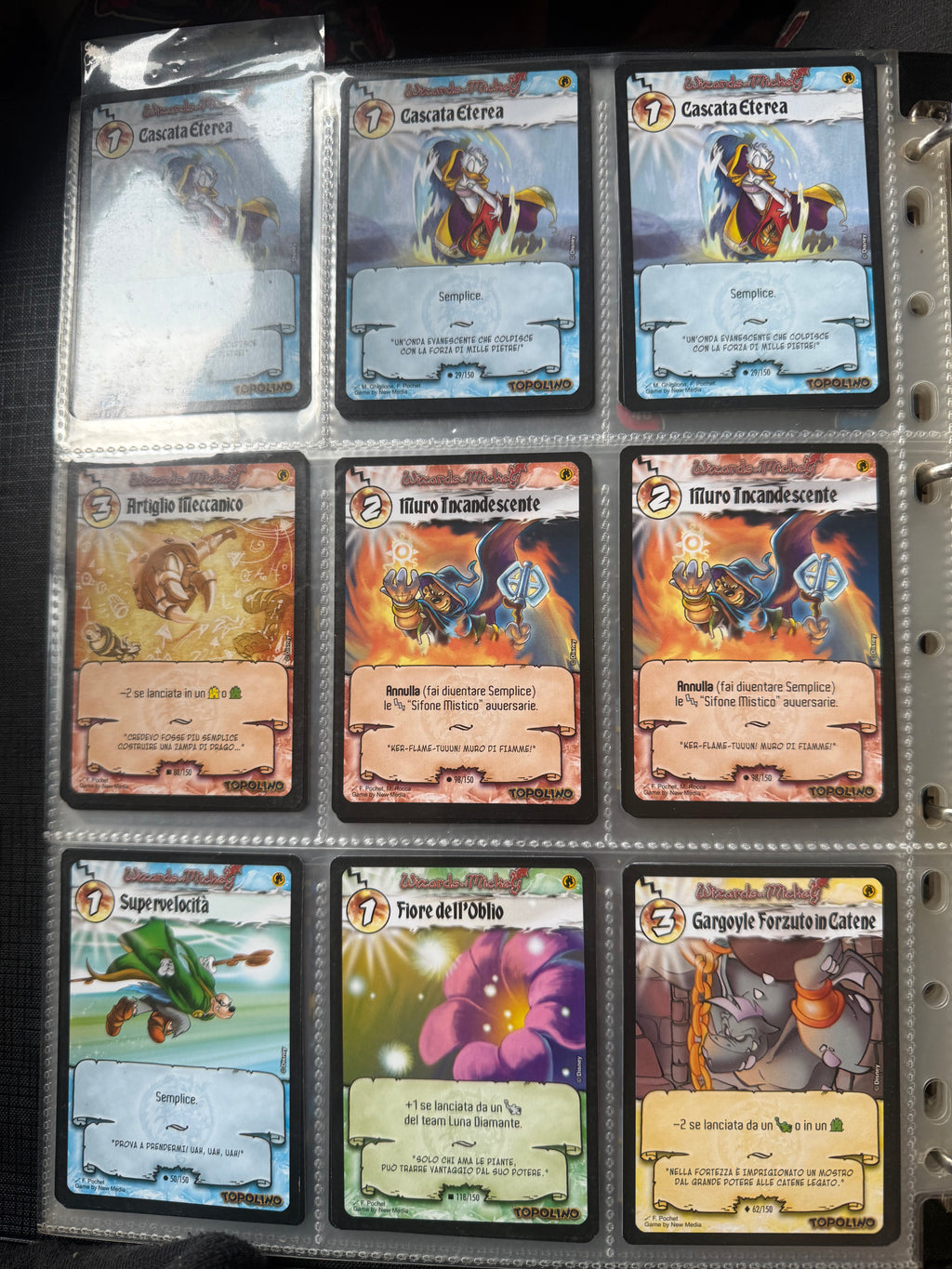 Wizard of Mikey 1 ed Lotto carte comuni