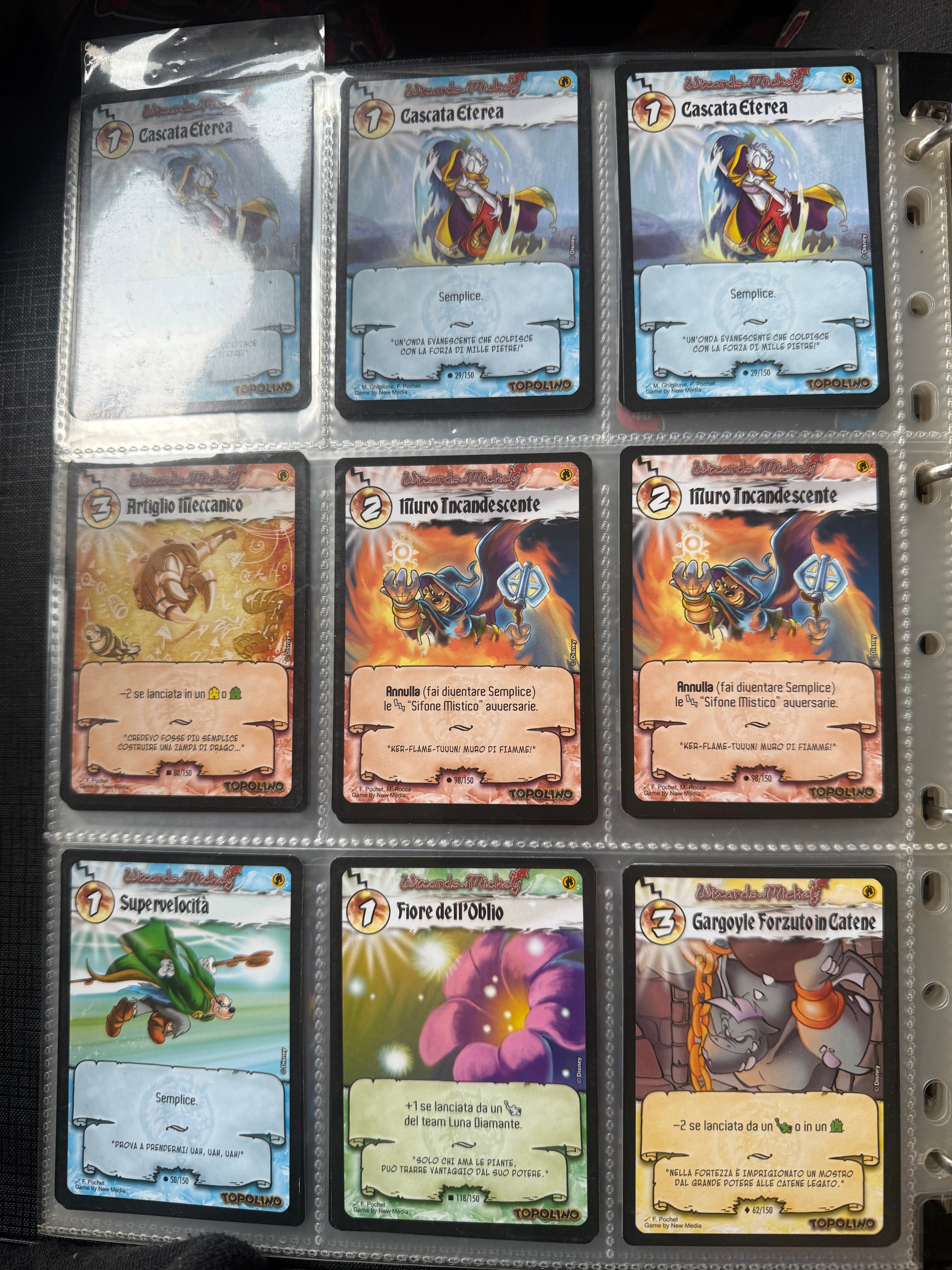 Wizard of Mikey 1 ed Lotto carte comuni