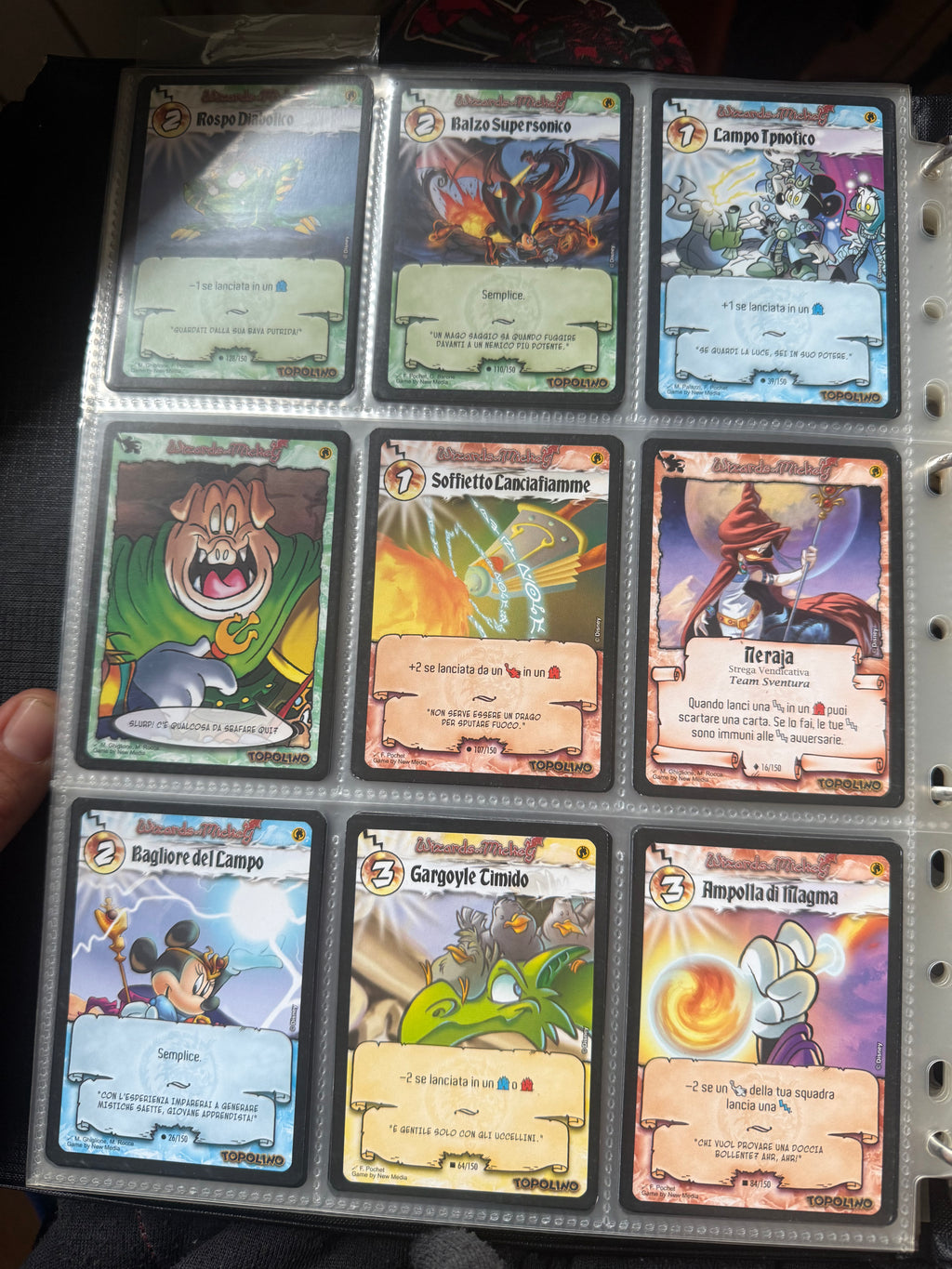 Wizard of Mikey 1 ed Lotto carte comuni