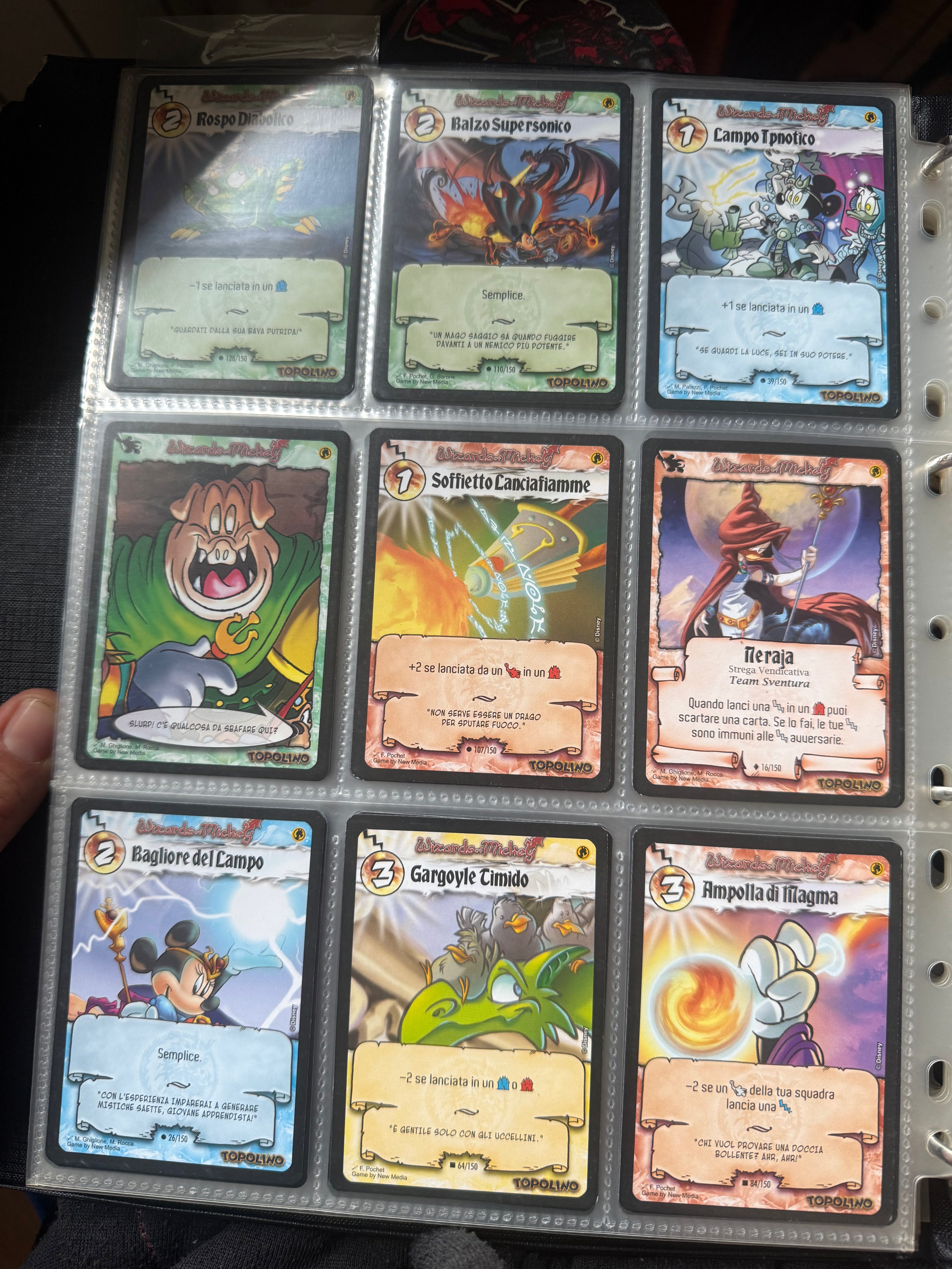 Wizard of Mikey 1 ed Lotto carte comuni