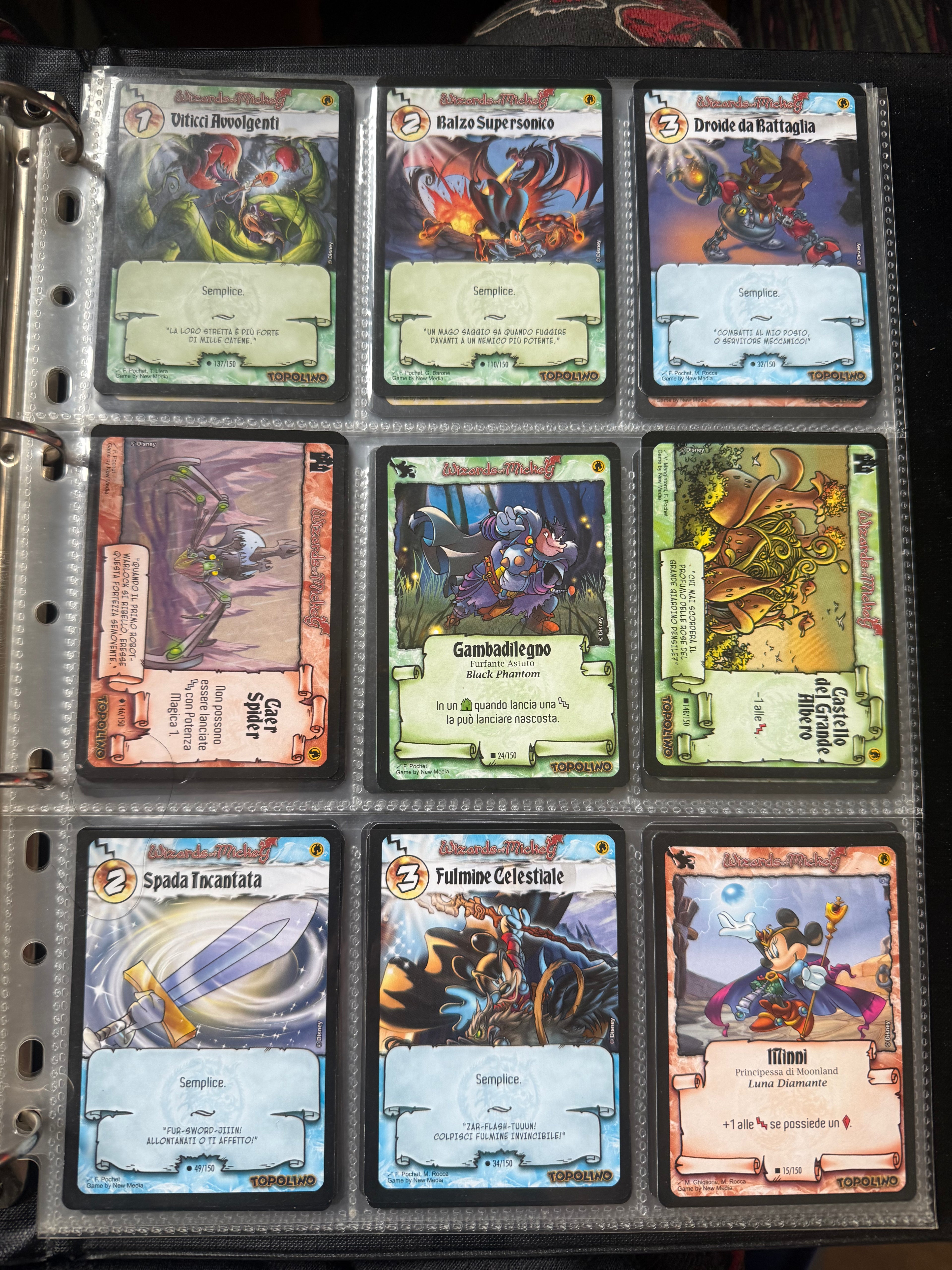 Wizard of Mikey 1 ed Lotto carte comuni