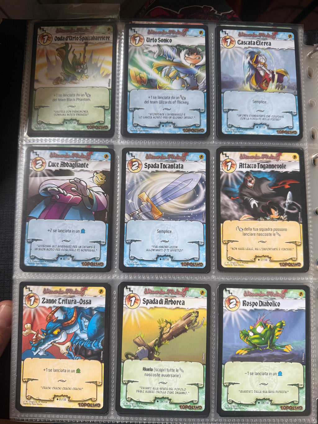 Wizard of Mikey 1 ed Lotto carte comuni