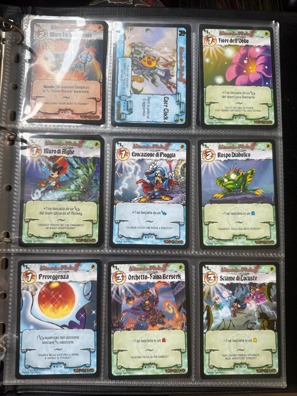 Wizard of Mikey 1 ed Lotto carte comuni