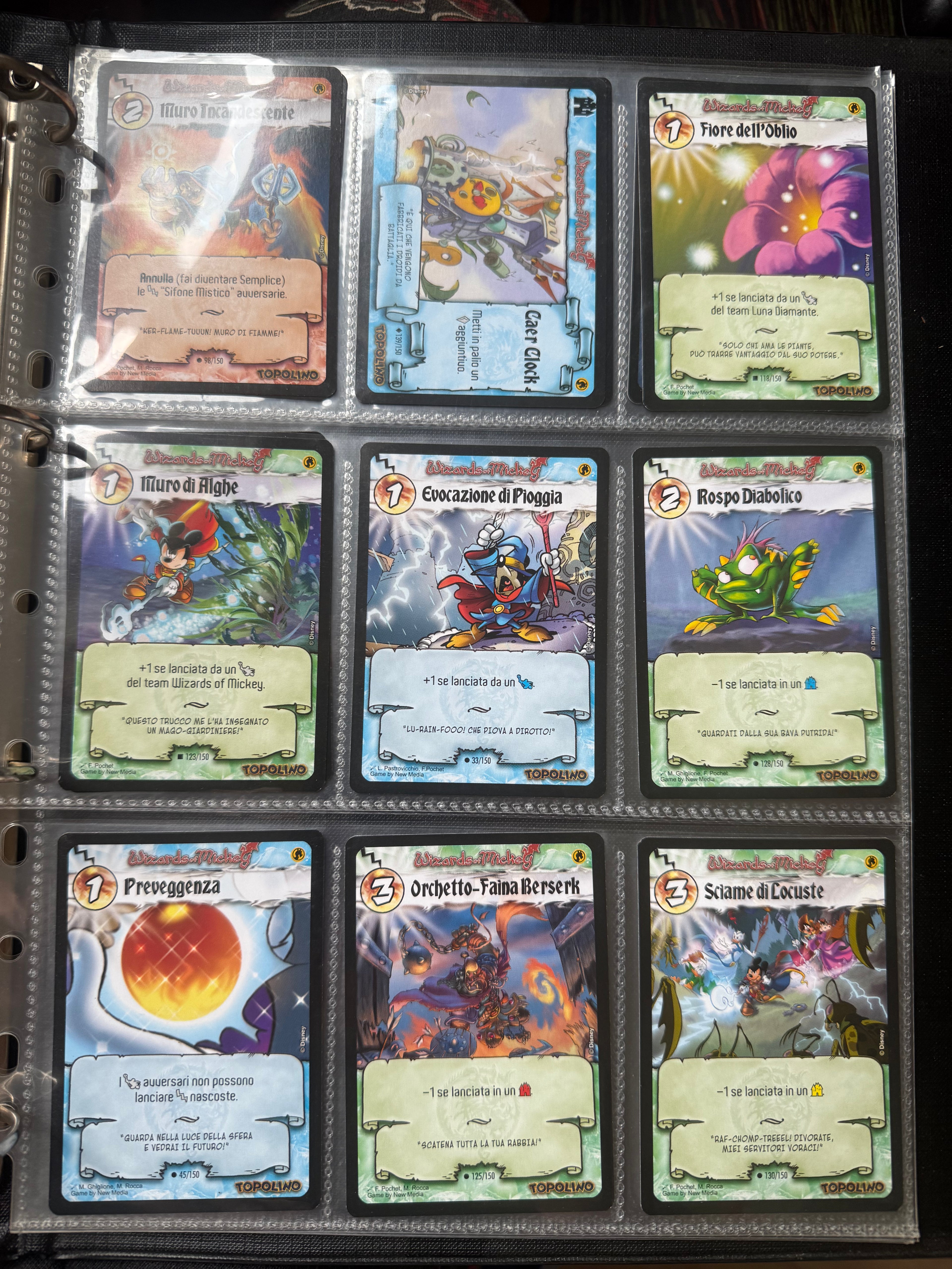 Wizard of Mikey 1 ed Lotto carte comuni