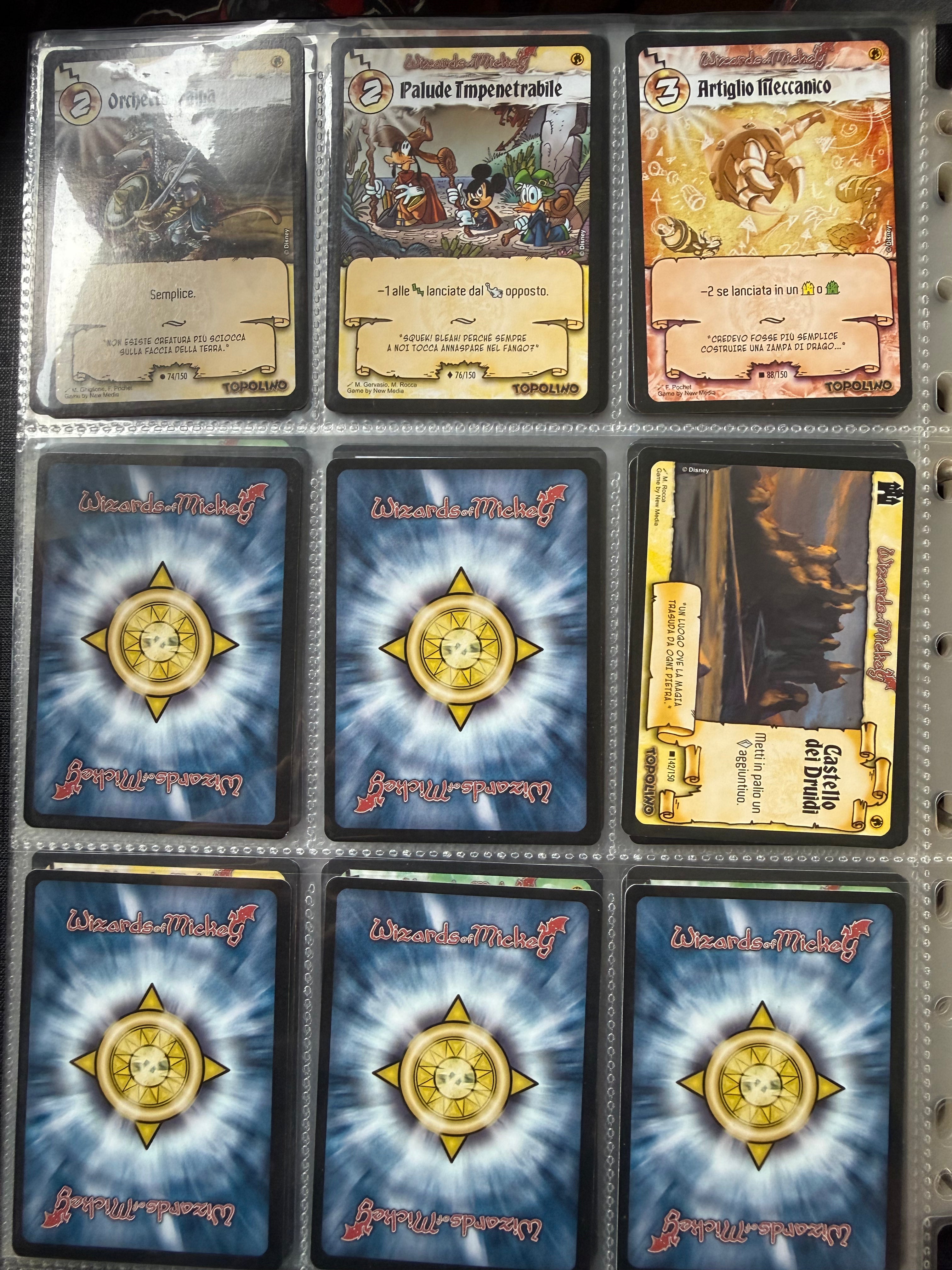 Wizard of Mikey 1 ed Lotto carte comuni