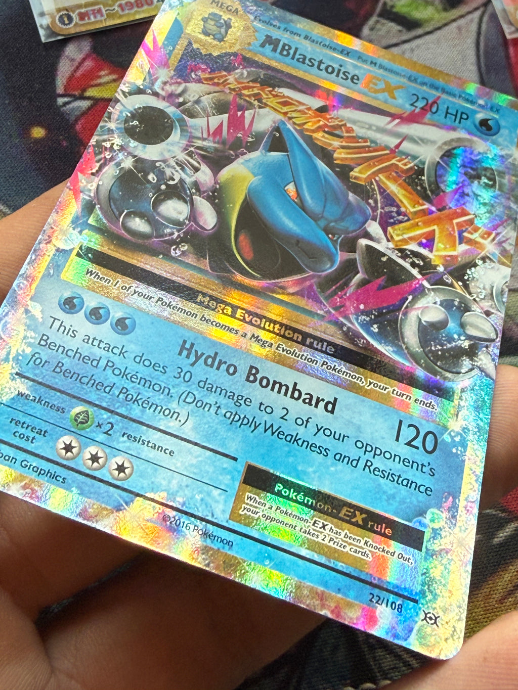 M Blastoise EX - XY Evoluzioni