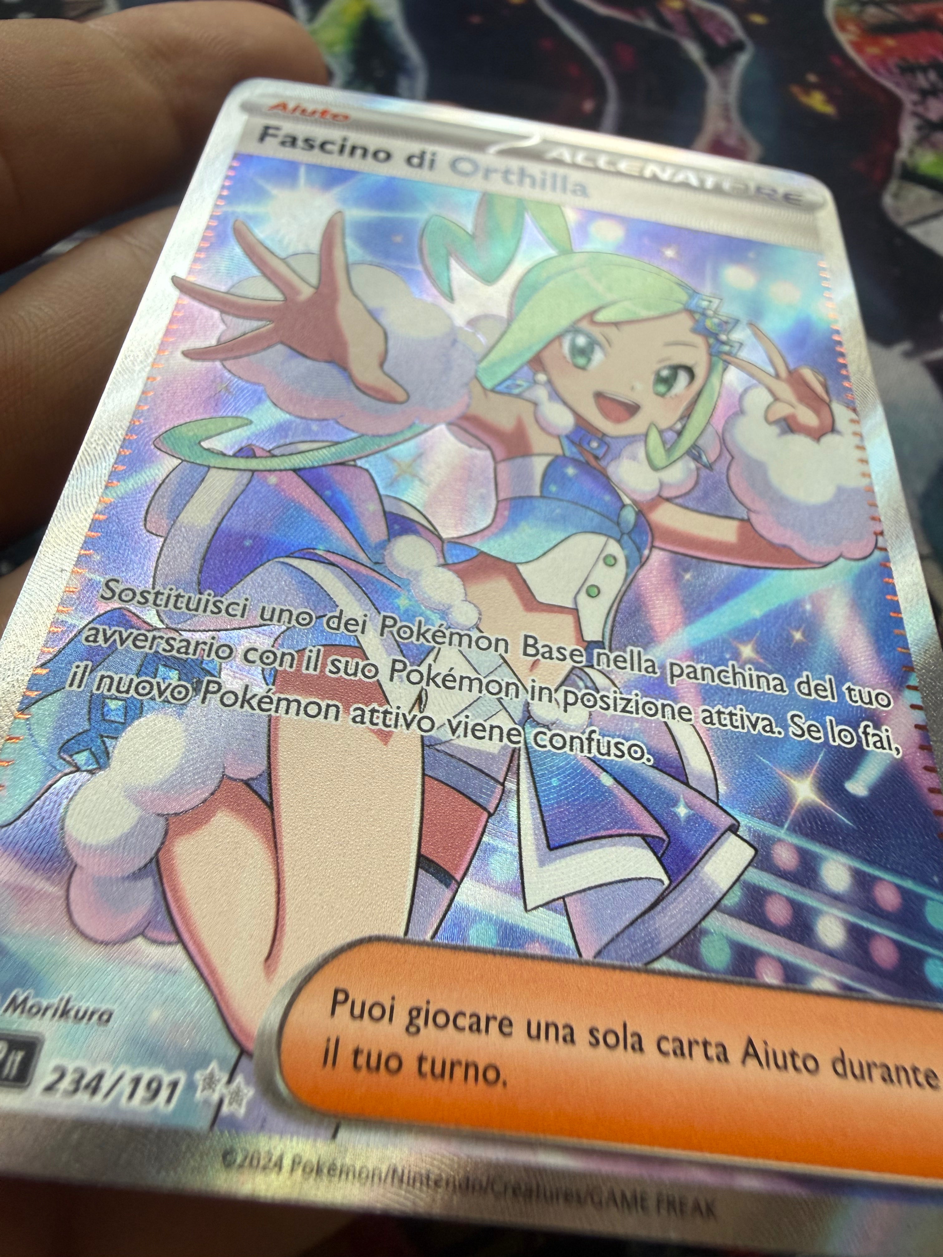 Fascino di Ortilla — Carta Pokémon Raw NM