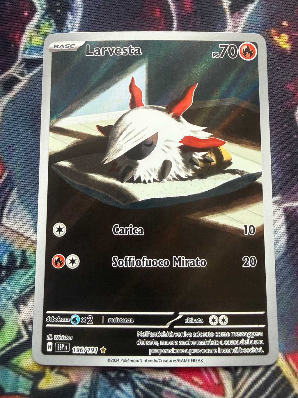 Larvesta – Carta Pokémon Italiana