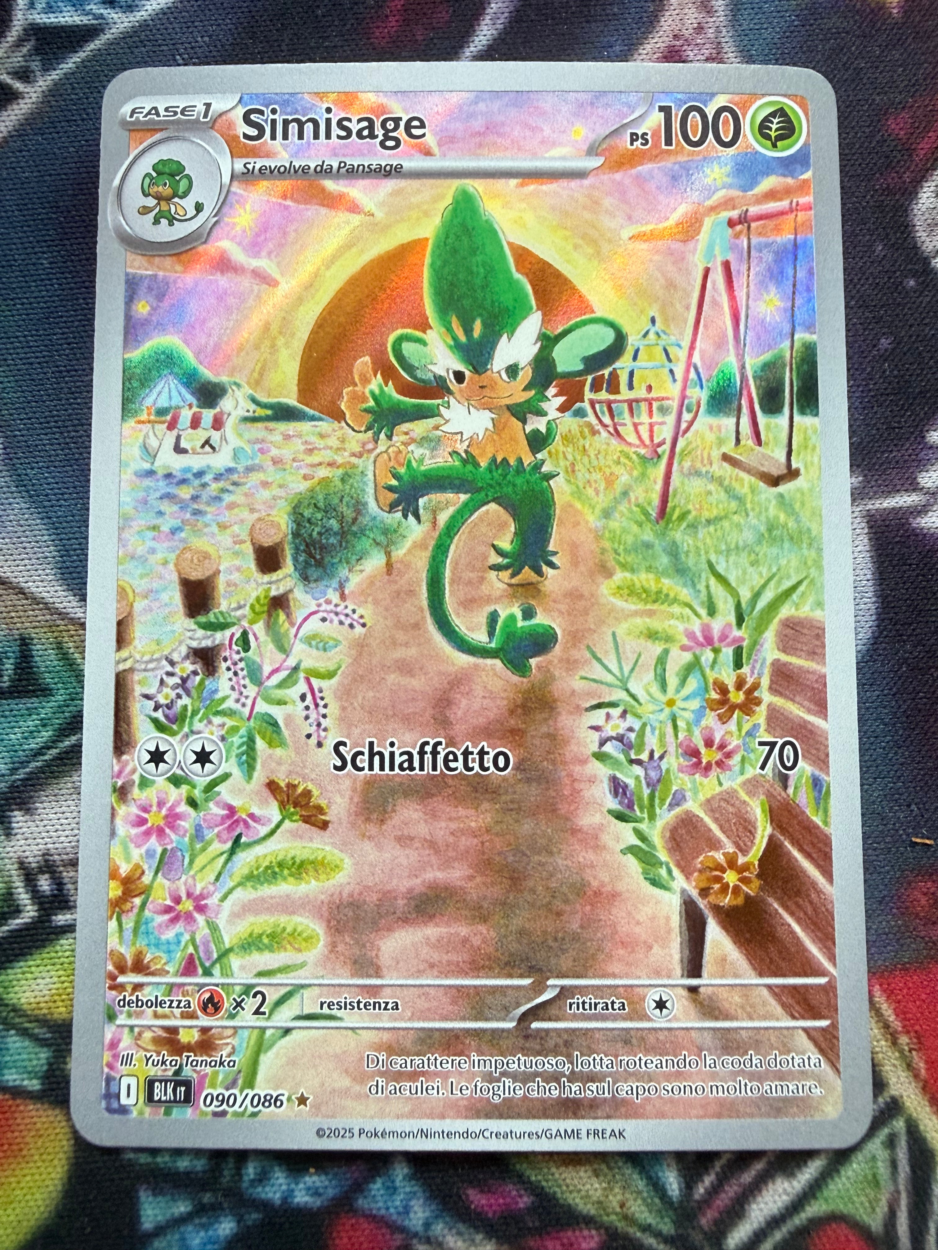 Simisage – Carta Pokémon