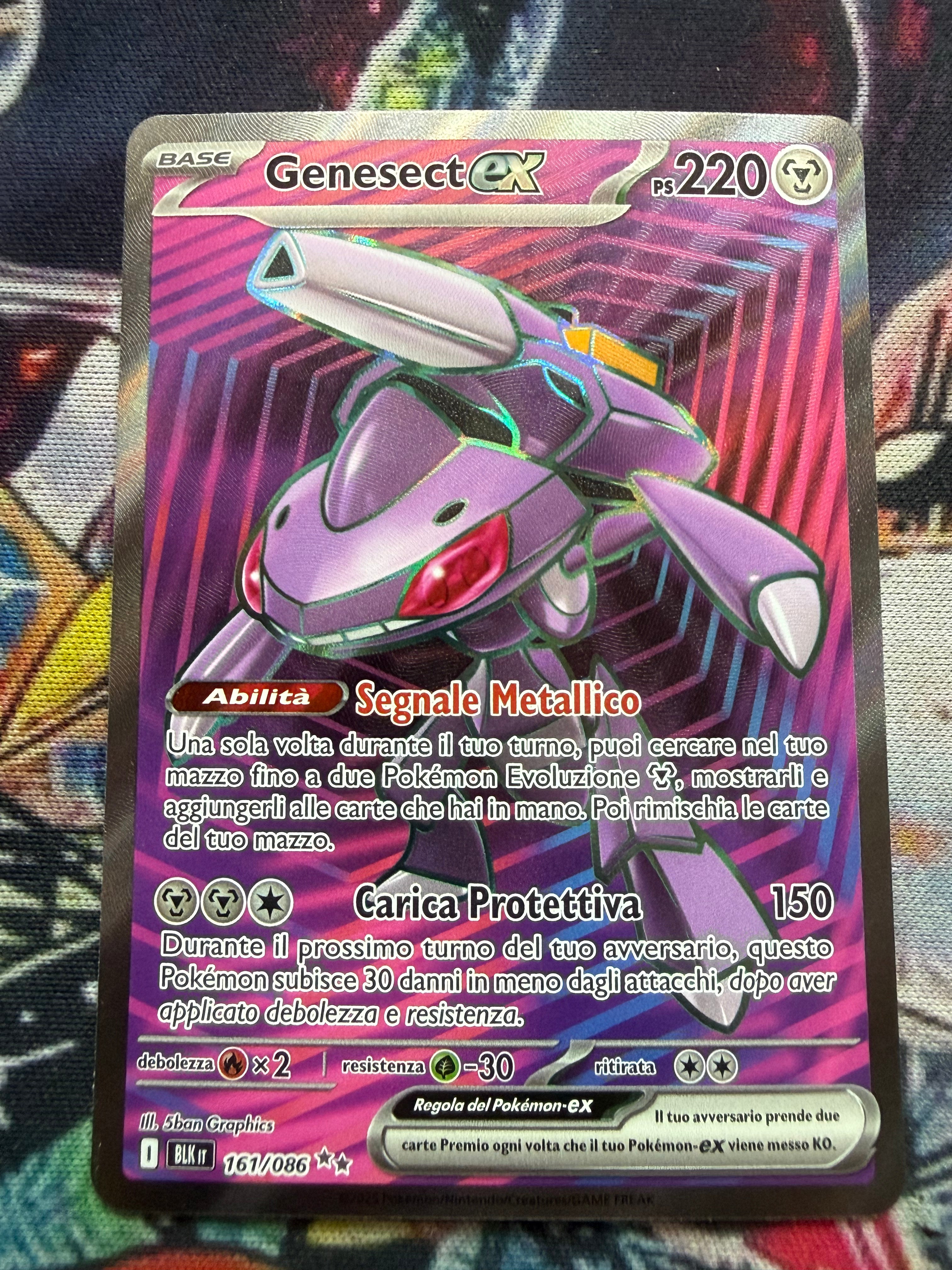 Genesect ex – Carta Pokémon