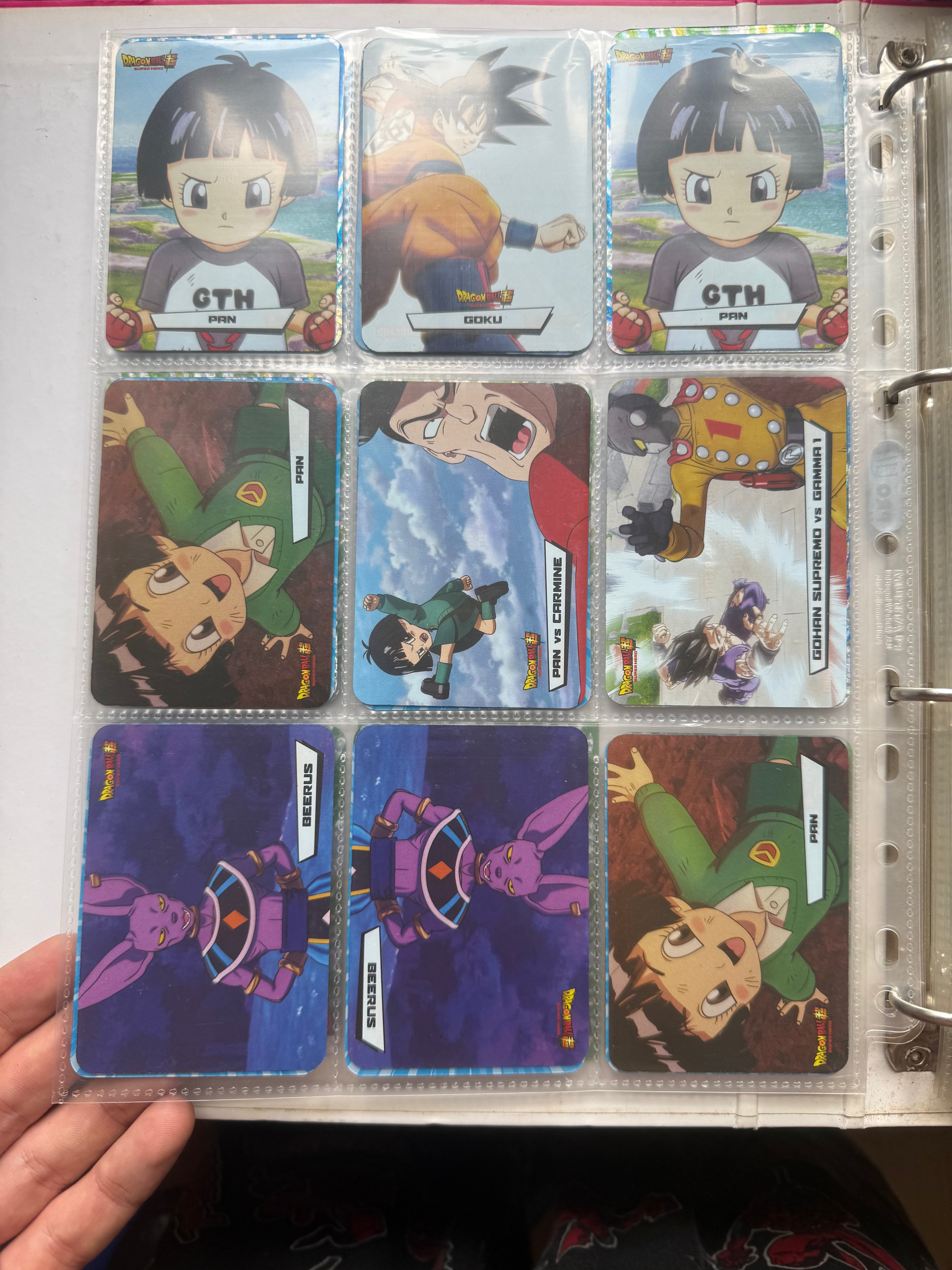Lotto Dragon Ball Super - 260 Carte Miste