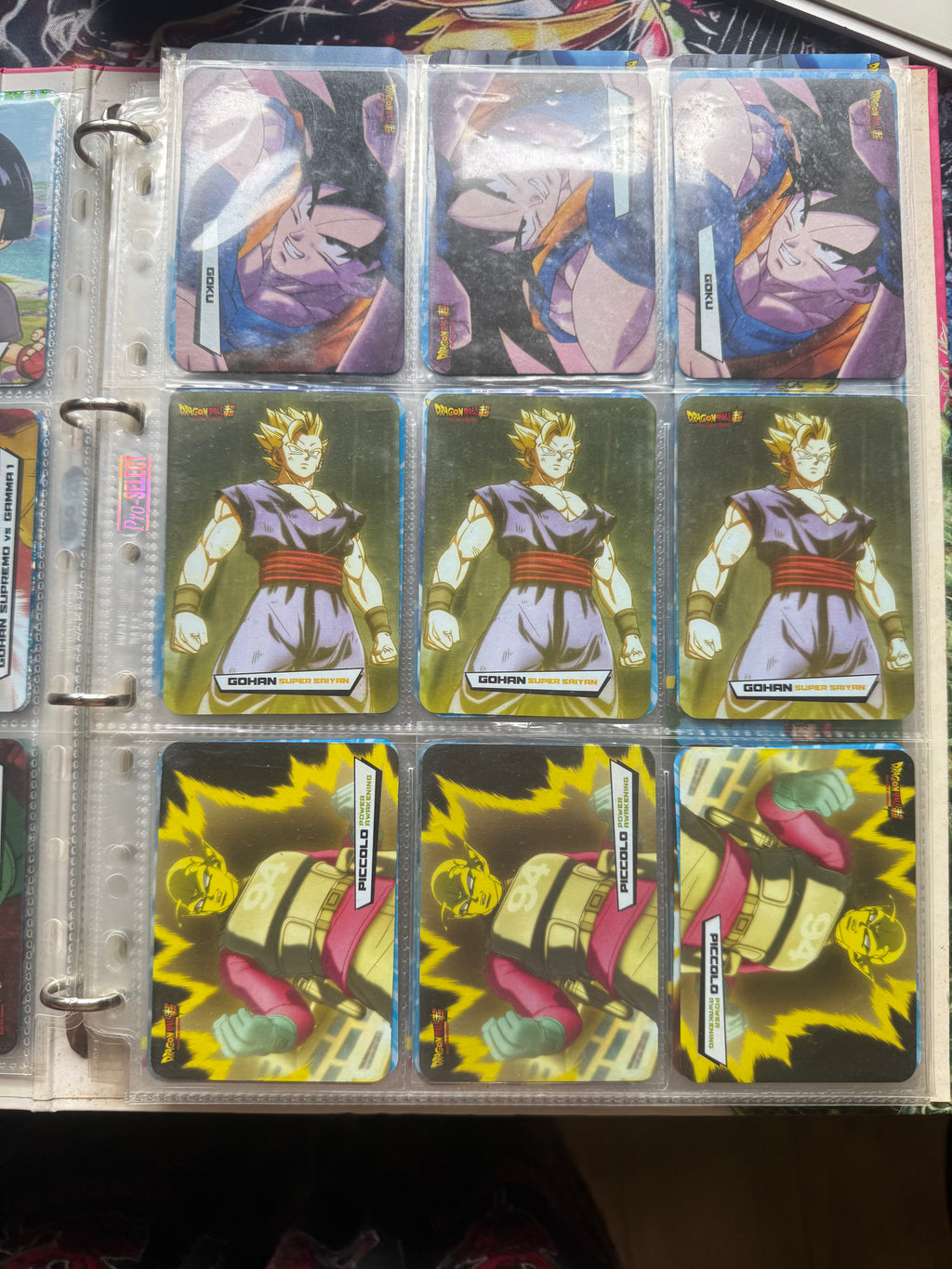 Lotto Dragon Ball Super - 260 Carte Miste