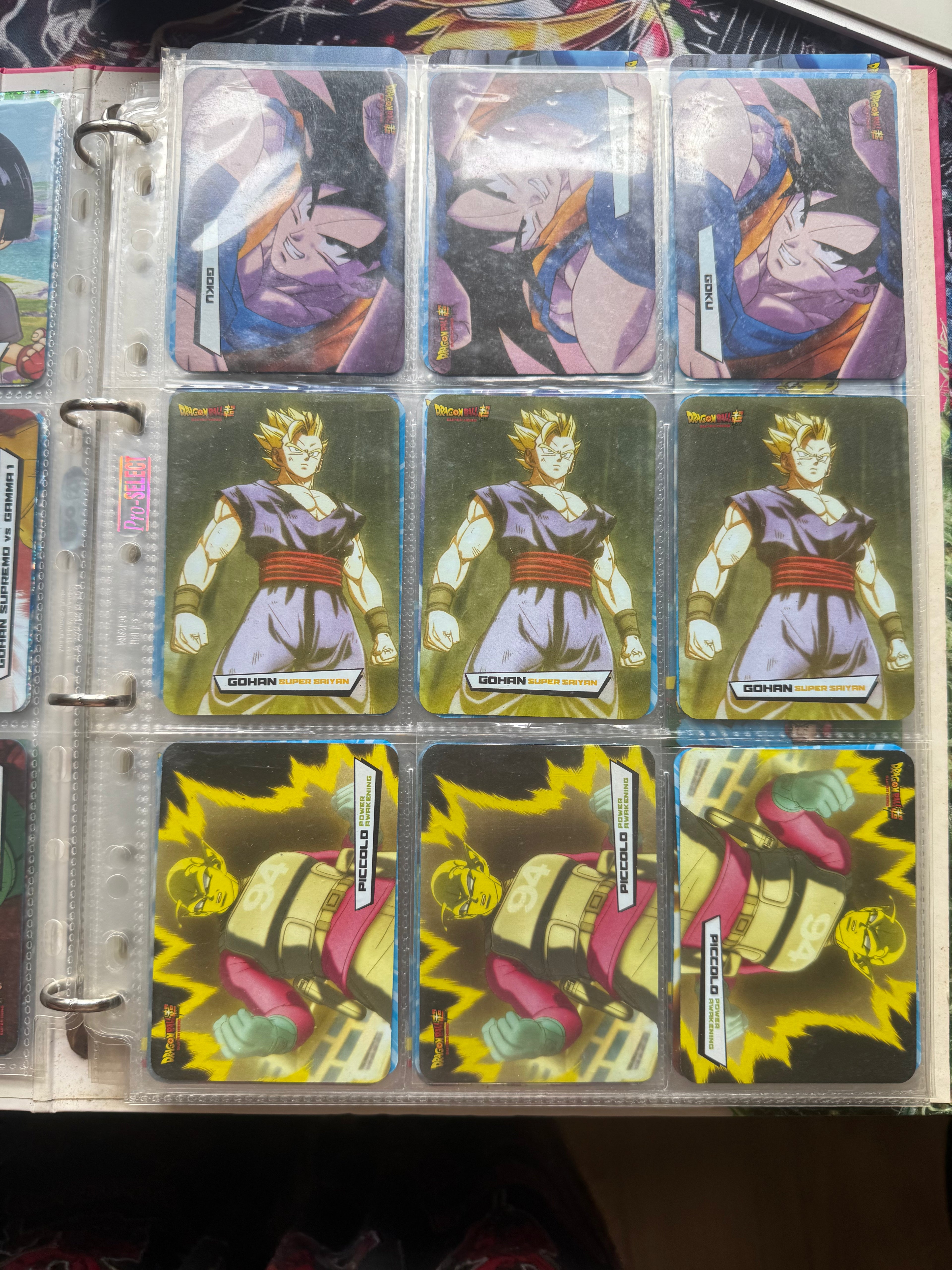 Lotto Dragon Ball Super - 260 Carte Miste