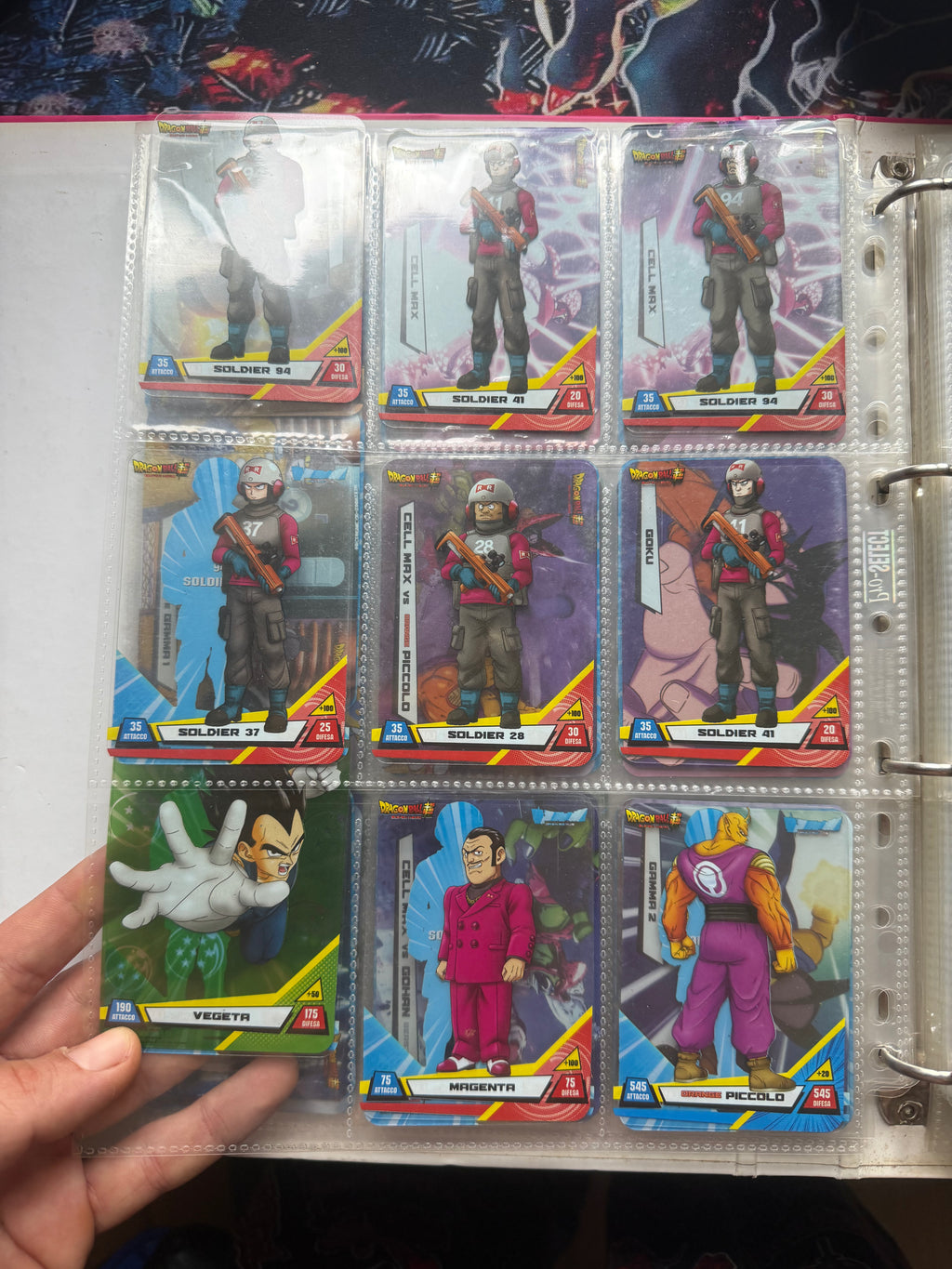 Lotto Dragon Ball Super - 260 Carte Miste