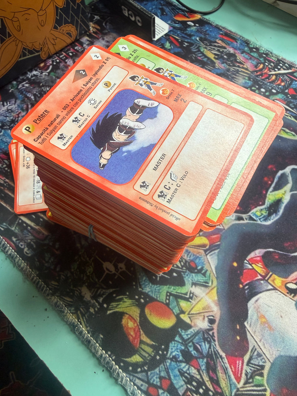 Mega Lotto Dragon Ball Lamincard - Carte Miste