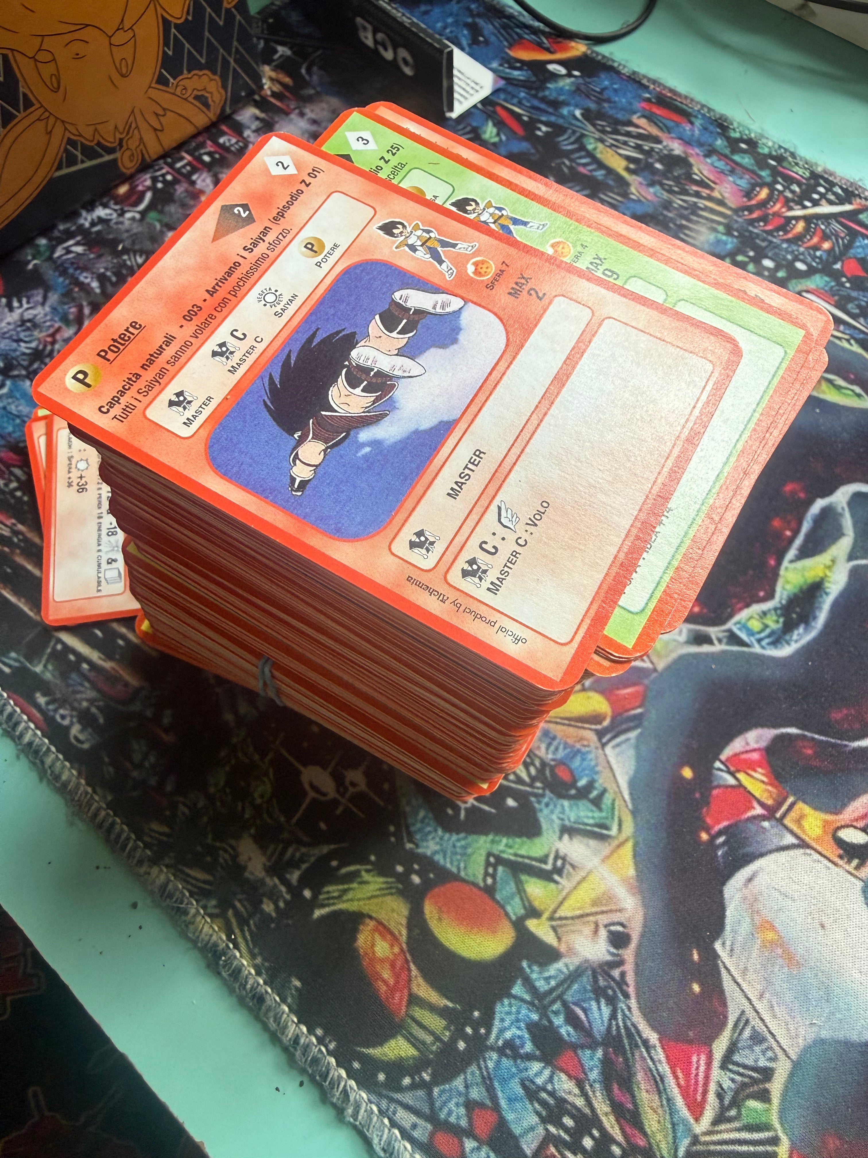 Mega Lotto Dragon Ball Lamincard - Carte Miste