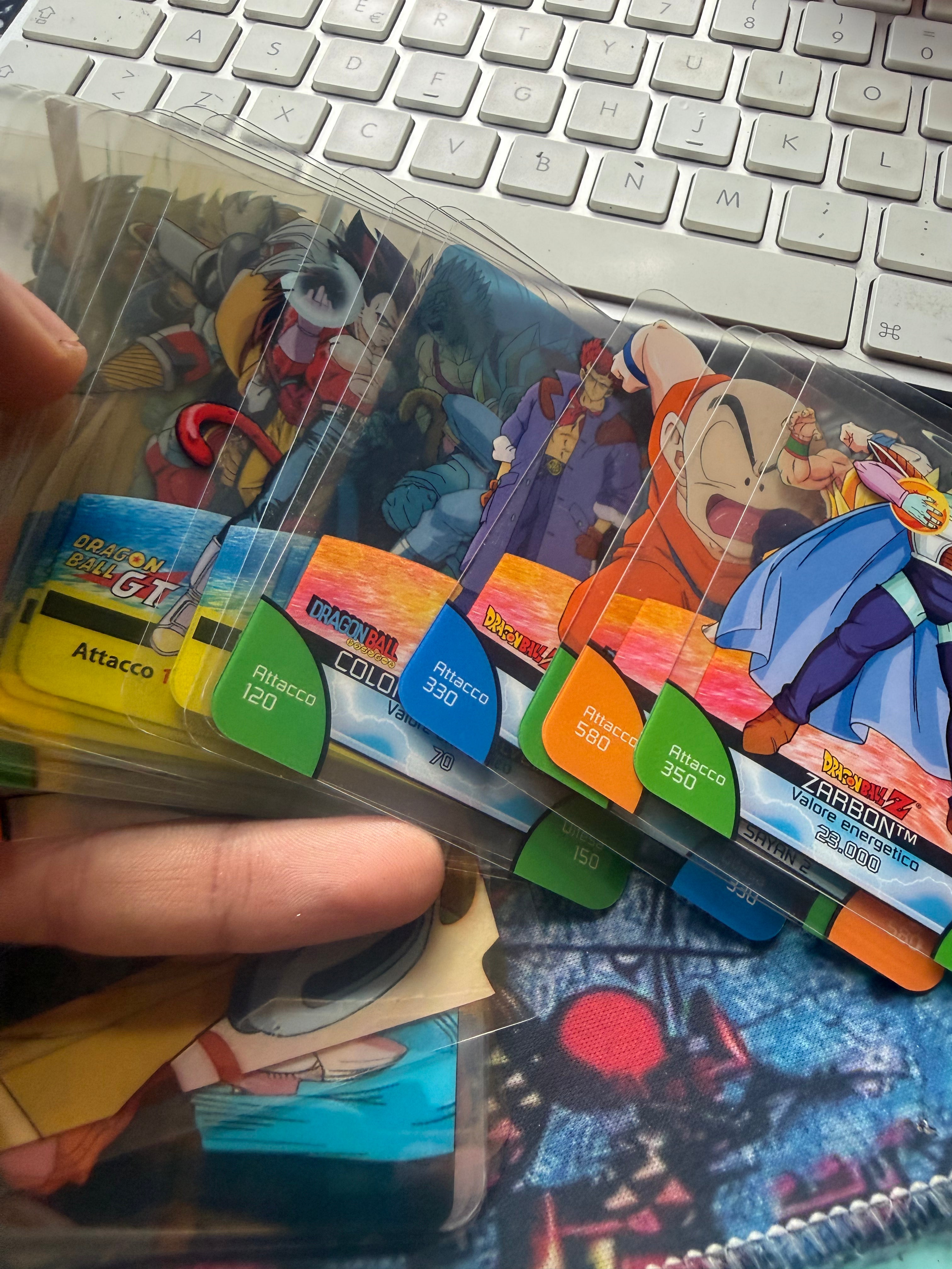 Mega Lotto Dragon Ball Lamincard - Carte Miste