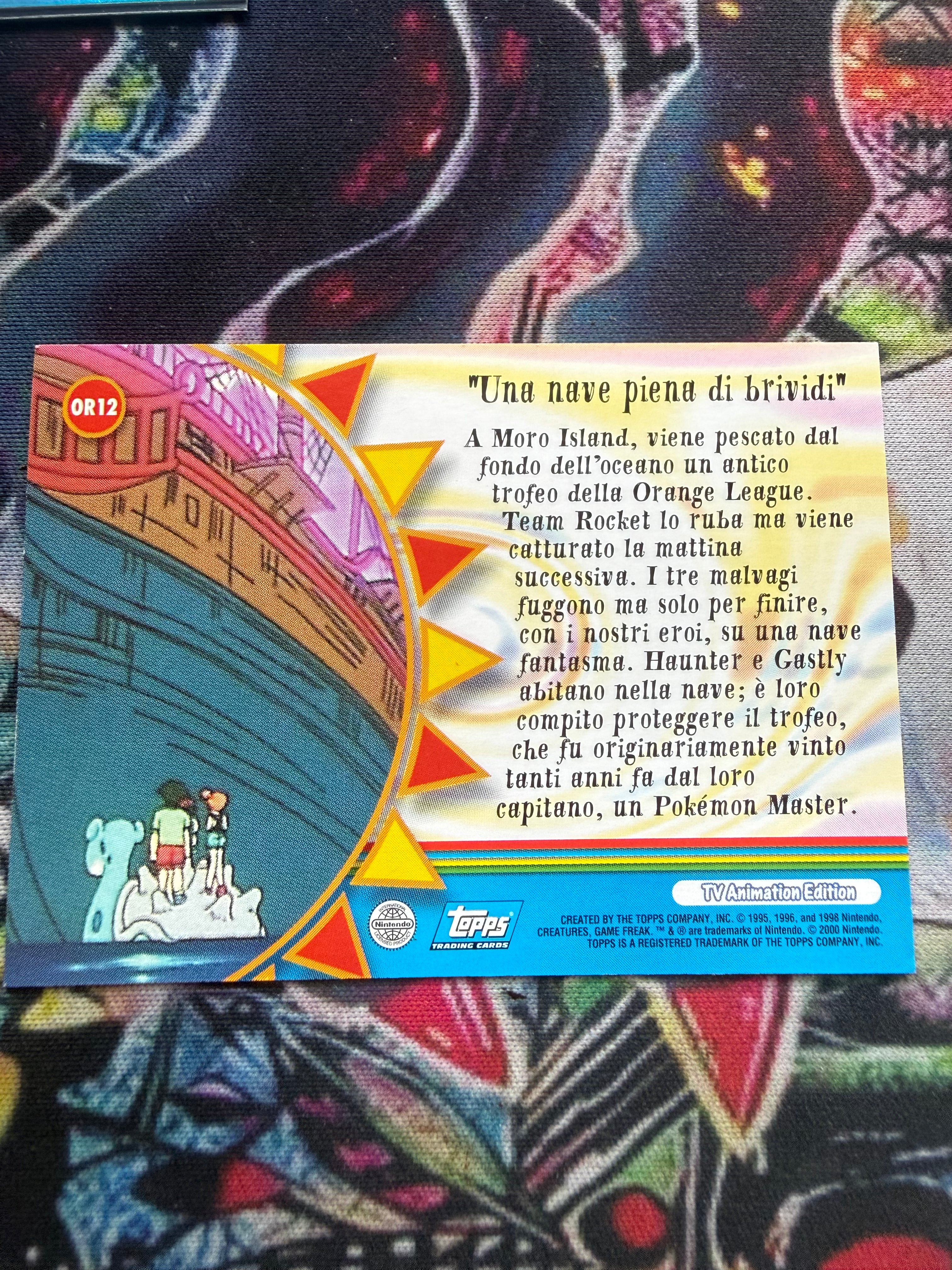Tops Pokémon Orange Island Personaggi Holo