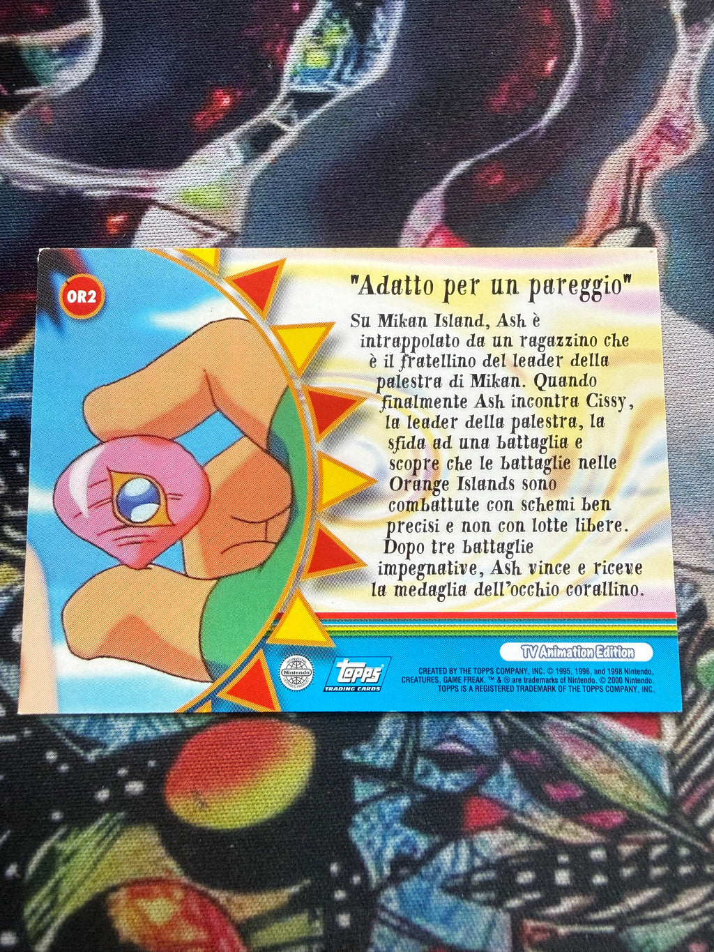 Tops Pokémon Orange Island Lapras Holo