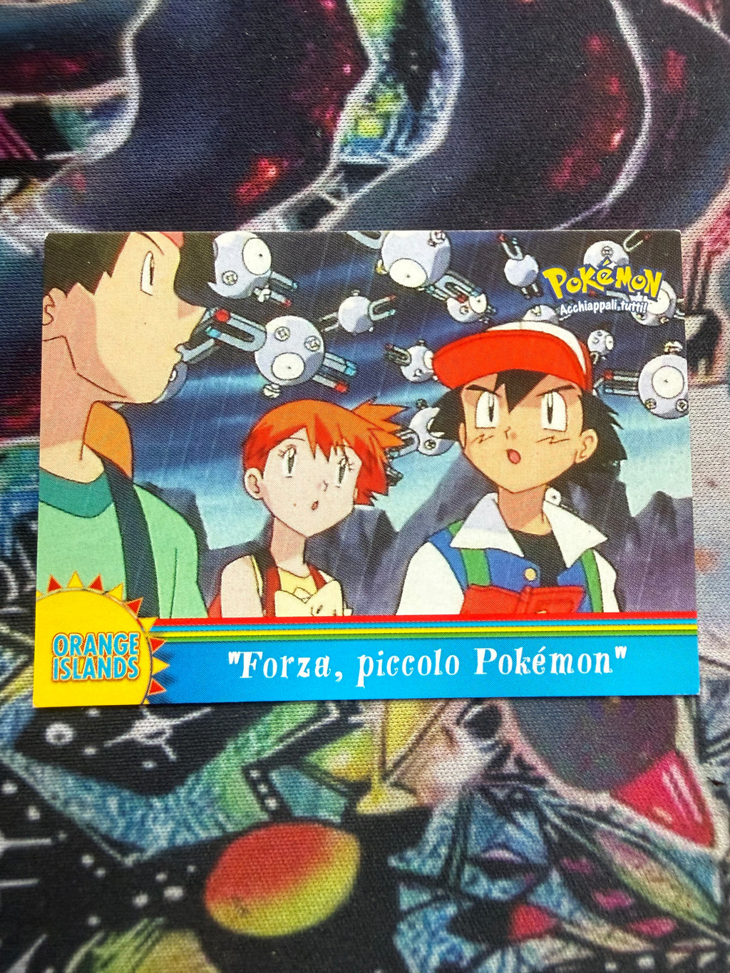 Tops Pokémon Orange Island Ash No Holo