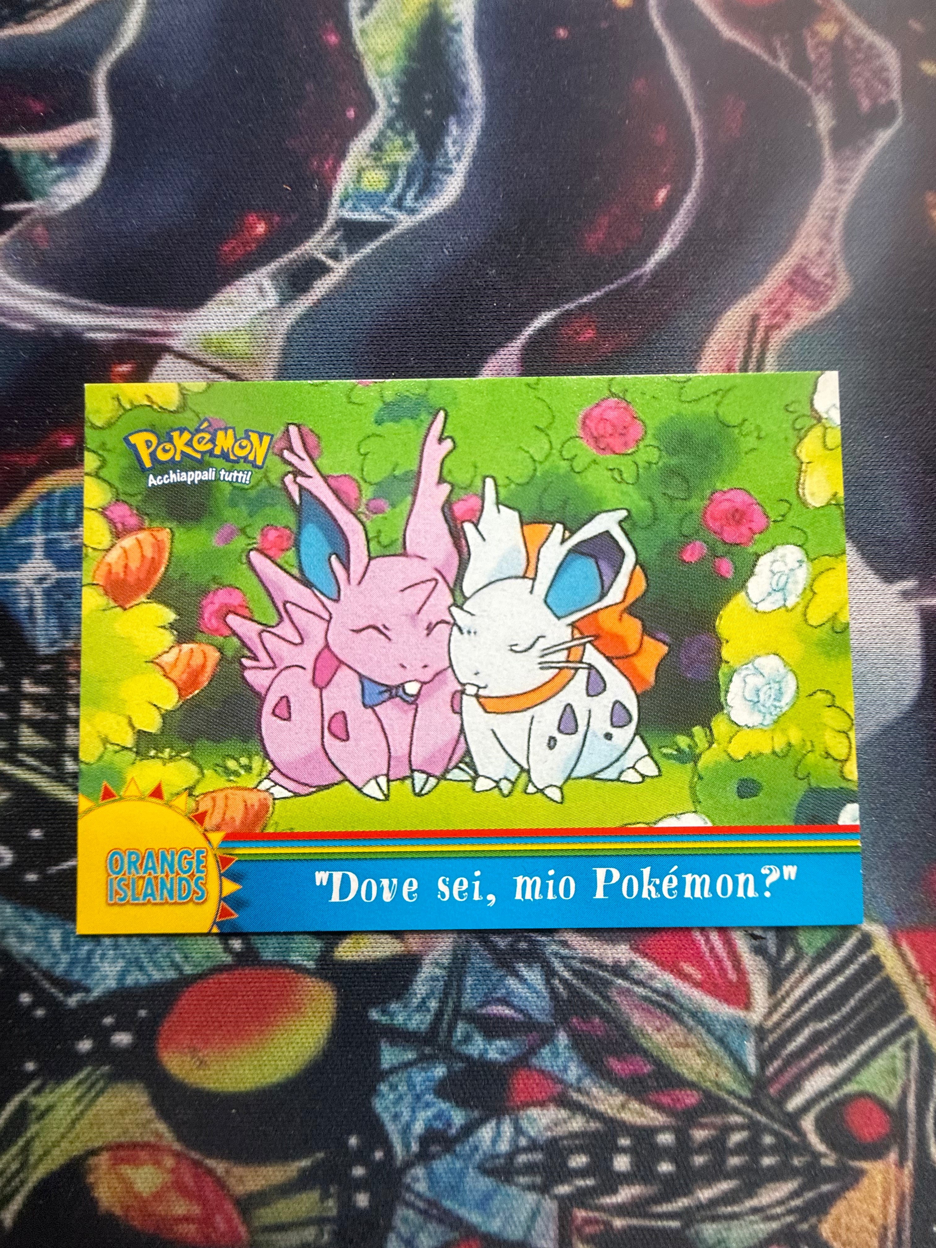Tops Pokémon Orange Island Nidorino e Nidorina No Holo