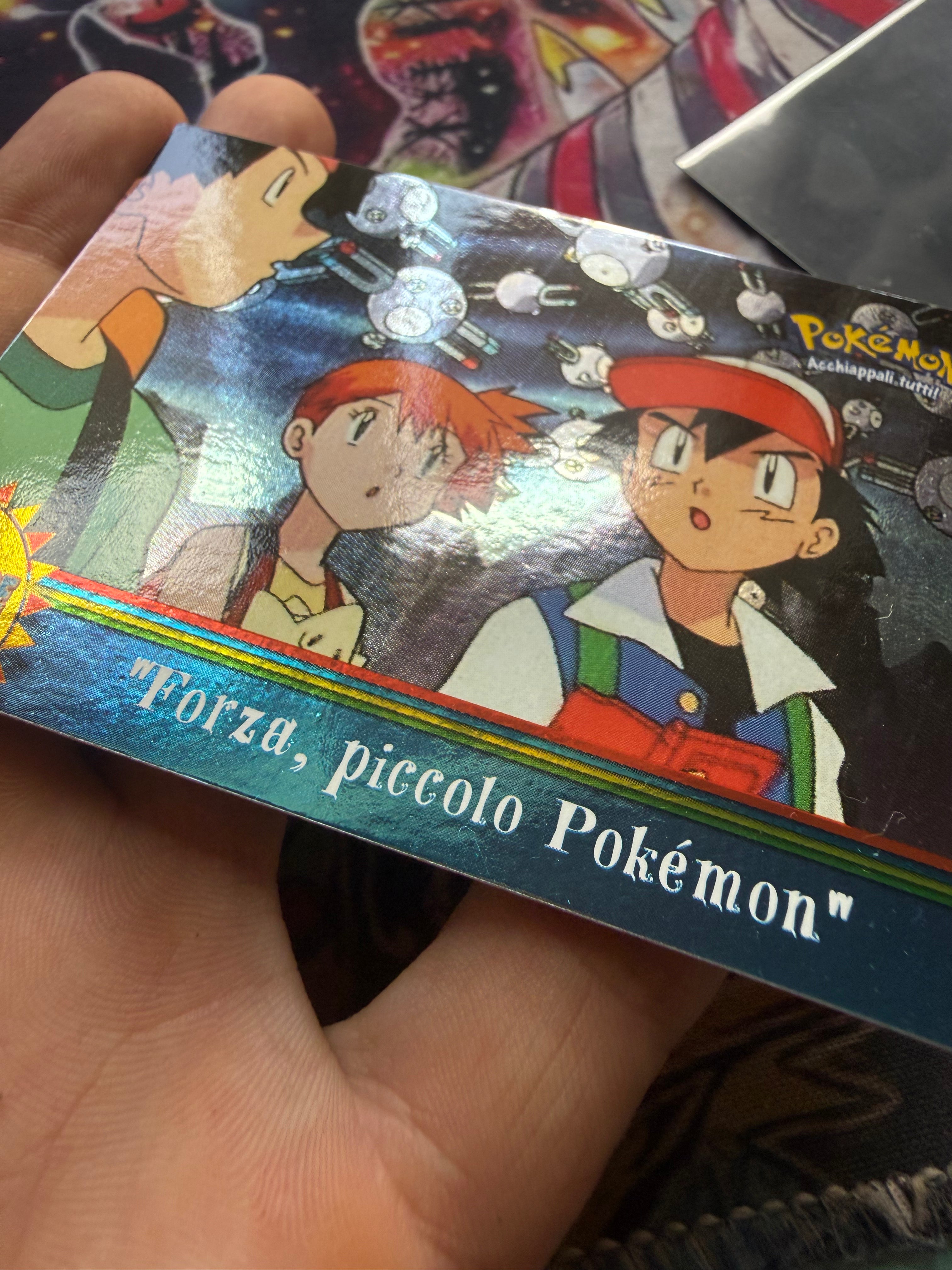 Tops Pokémon Orange Island Ash Misty Brock Holo