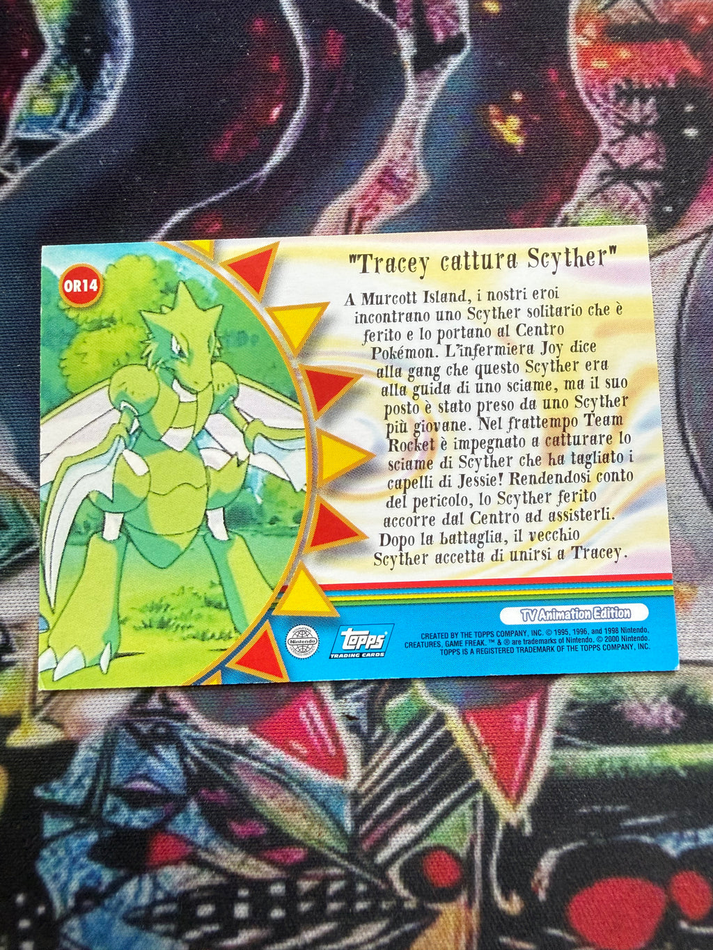 Tops Pokémon Orange Island Personaggi 2 No Holo