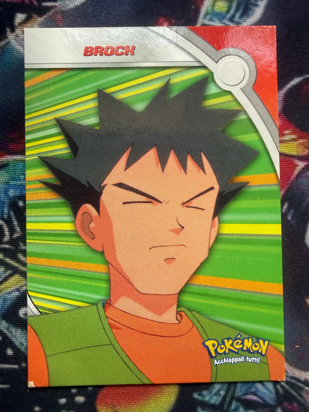 Tops Pokémon TV1 Brock No Holo