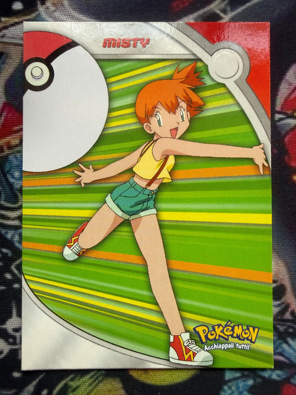 Tops Pokémon TV1 Misty No Holo