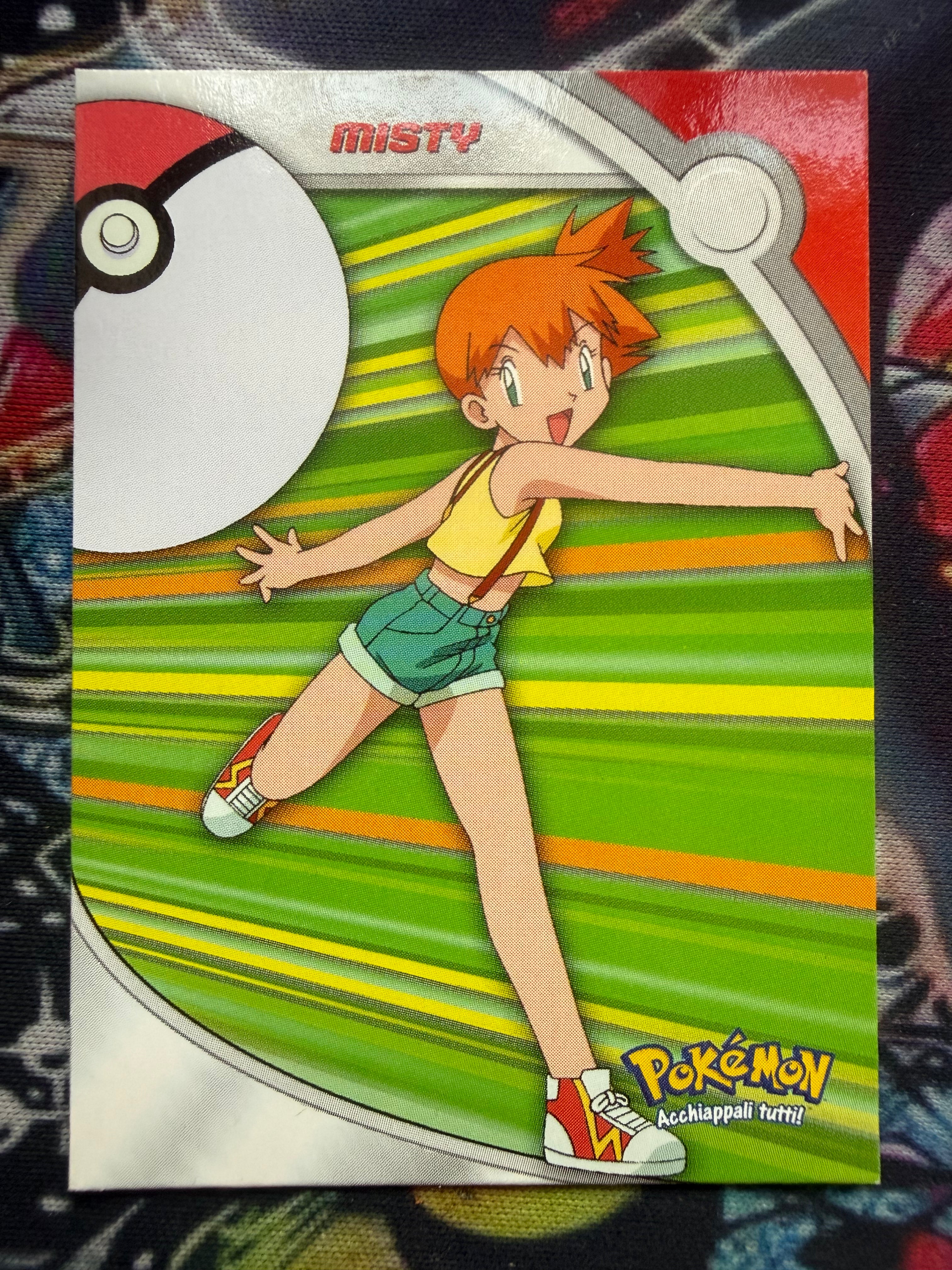 Tops Pokémon TV1 Misty No Holo