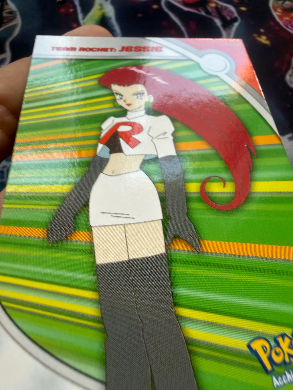 Tops Pokémon TV1 Team Rocket Jessie No Holo