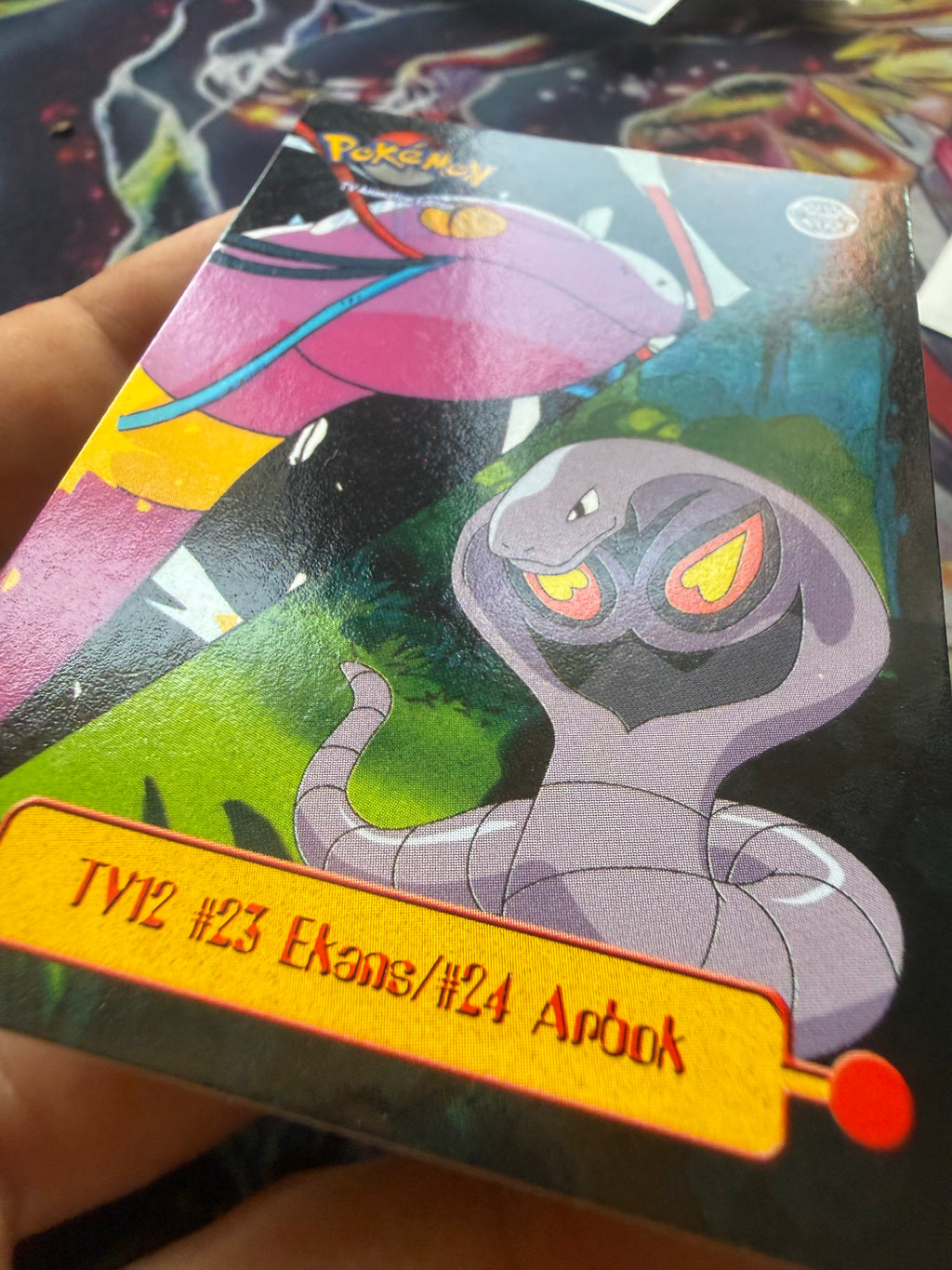 Tops Pokémon TV1 Arbok No Holo
