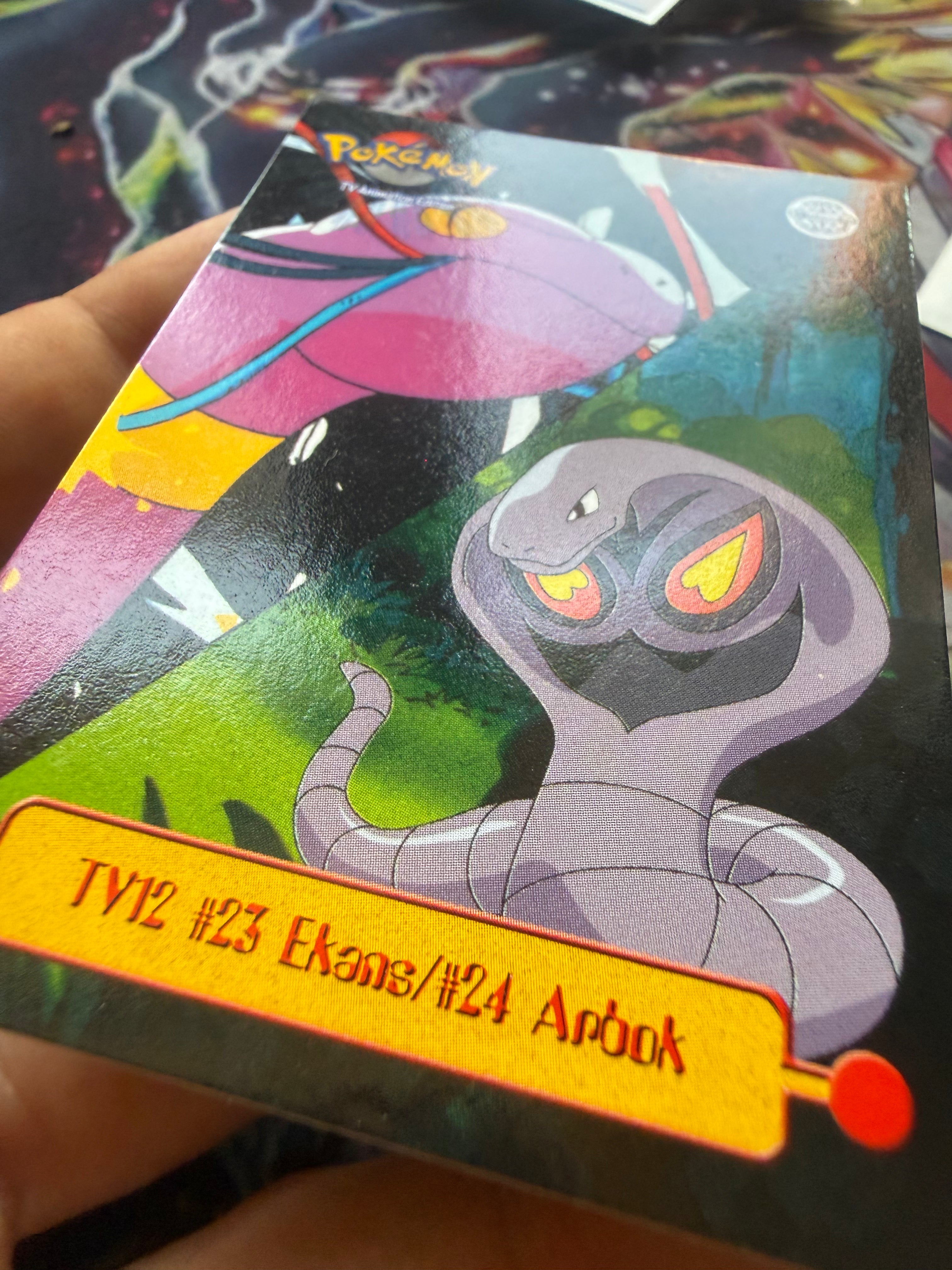 Tops Pokémon TV1 Arbok No Holo
