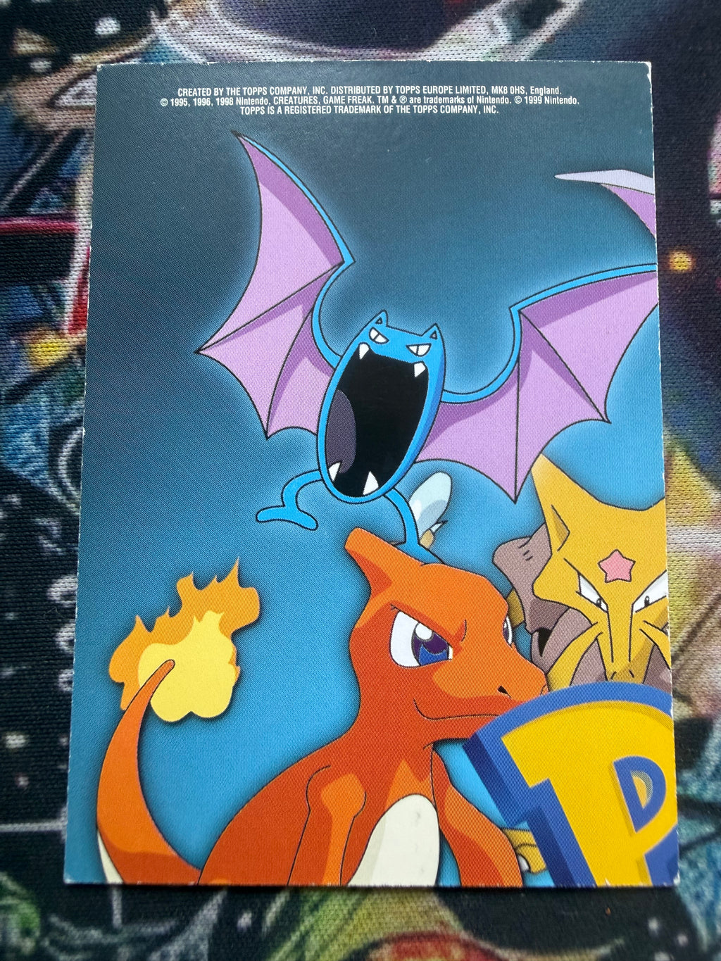 Tops Pokémon TV1 Sarmie e Misty No Holo