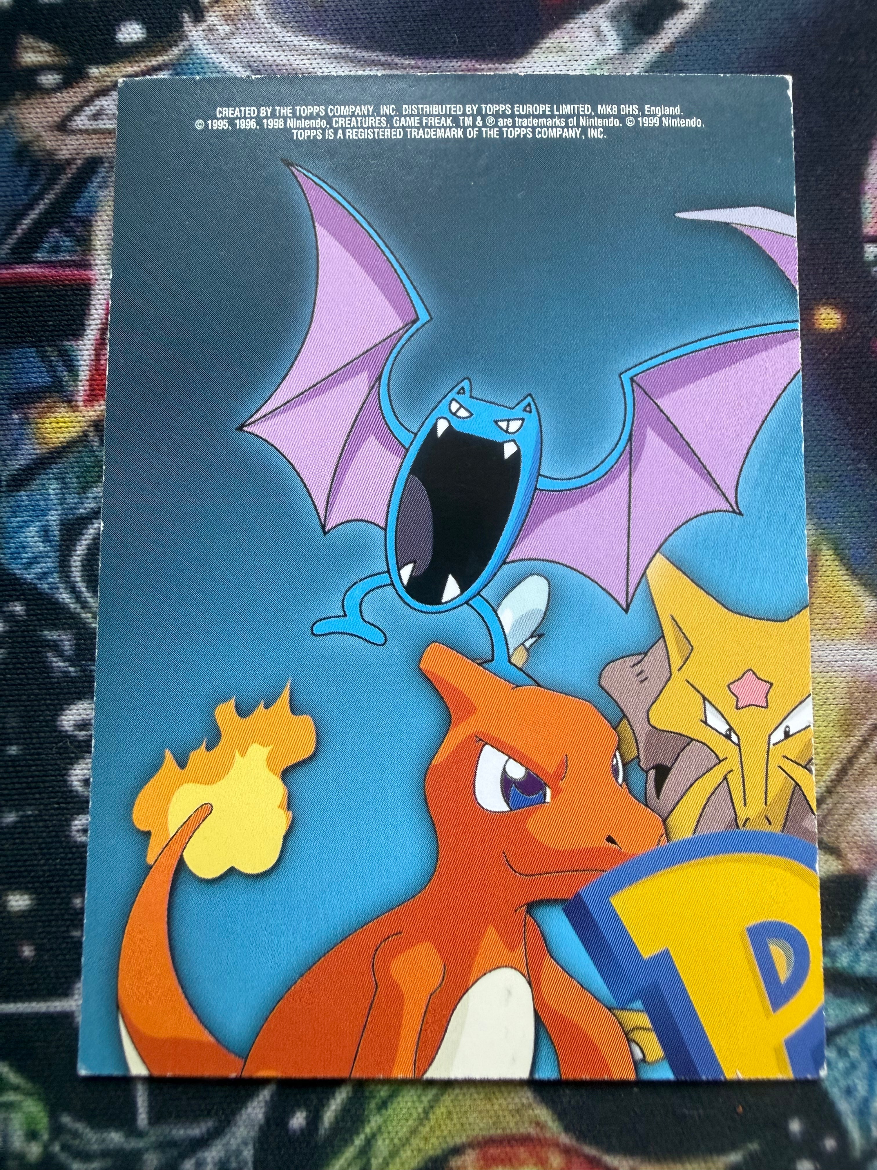 Tops Pokémon TV1 Sarmie e Misty No Holo