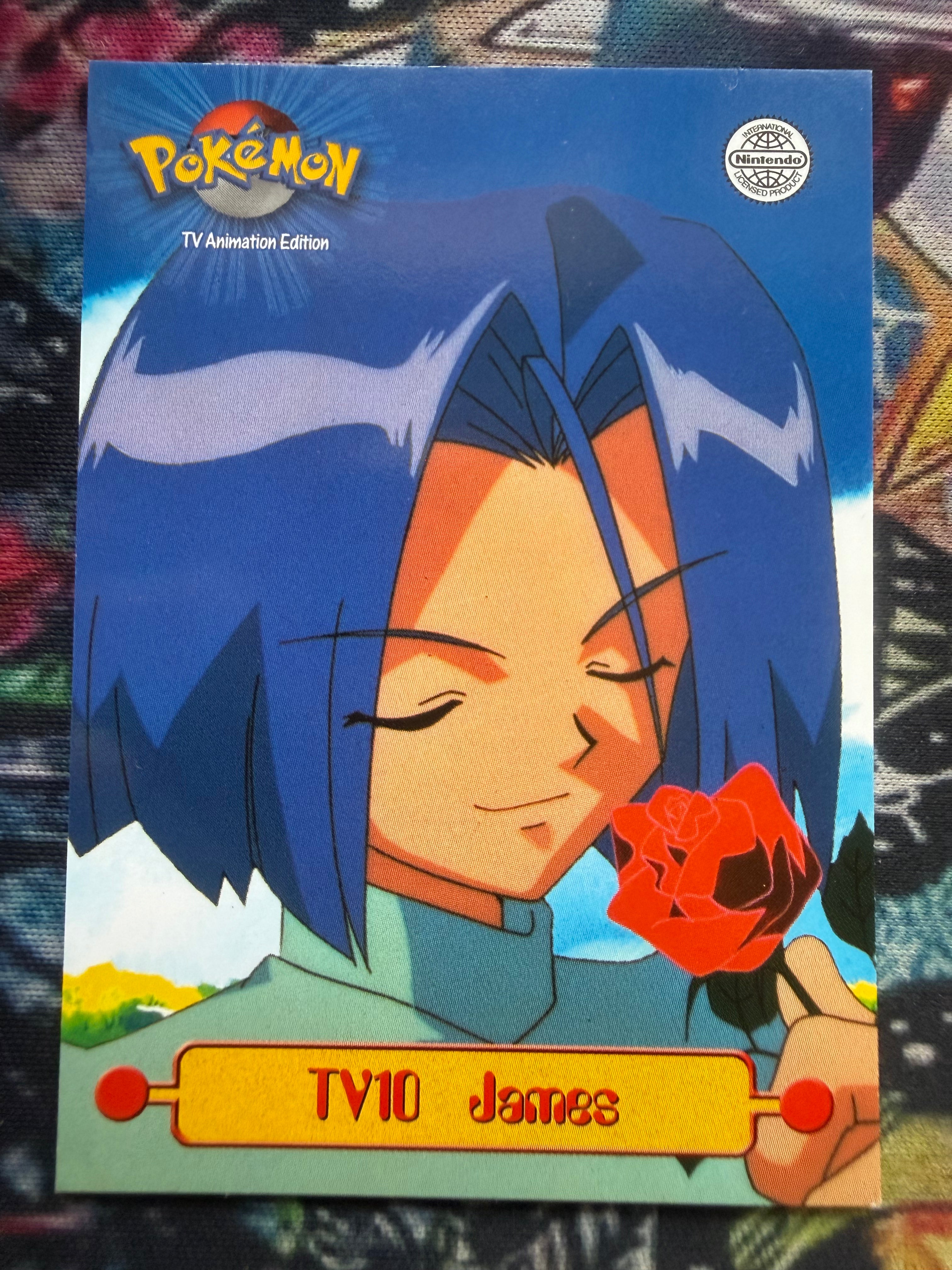 Tops Pokémon TV1 James Rosa No Holo