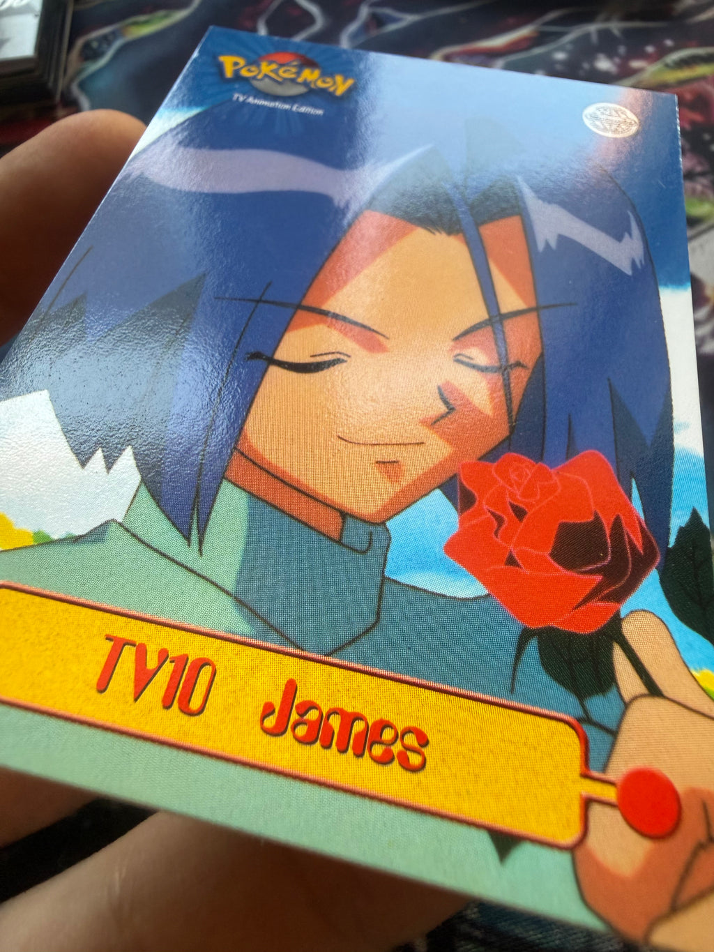Tops Pokémon TV1 James Rosa No Holo