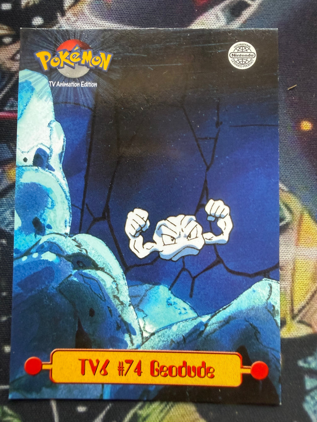 Tops Pokémon TV1 Geodude No Holo