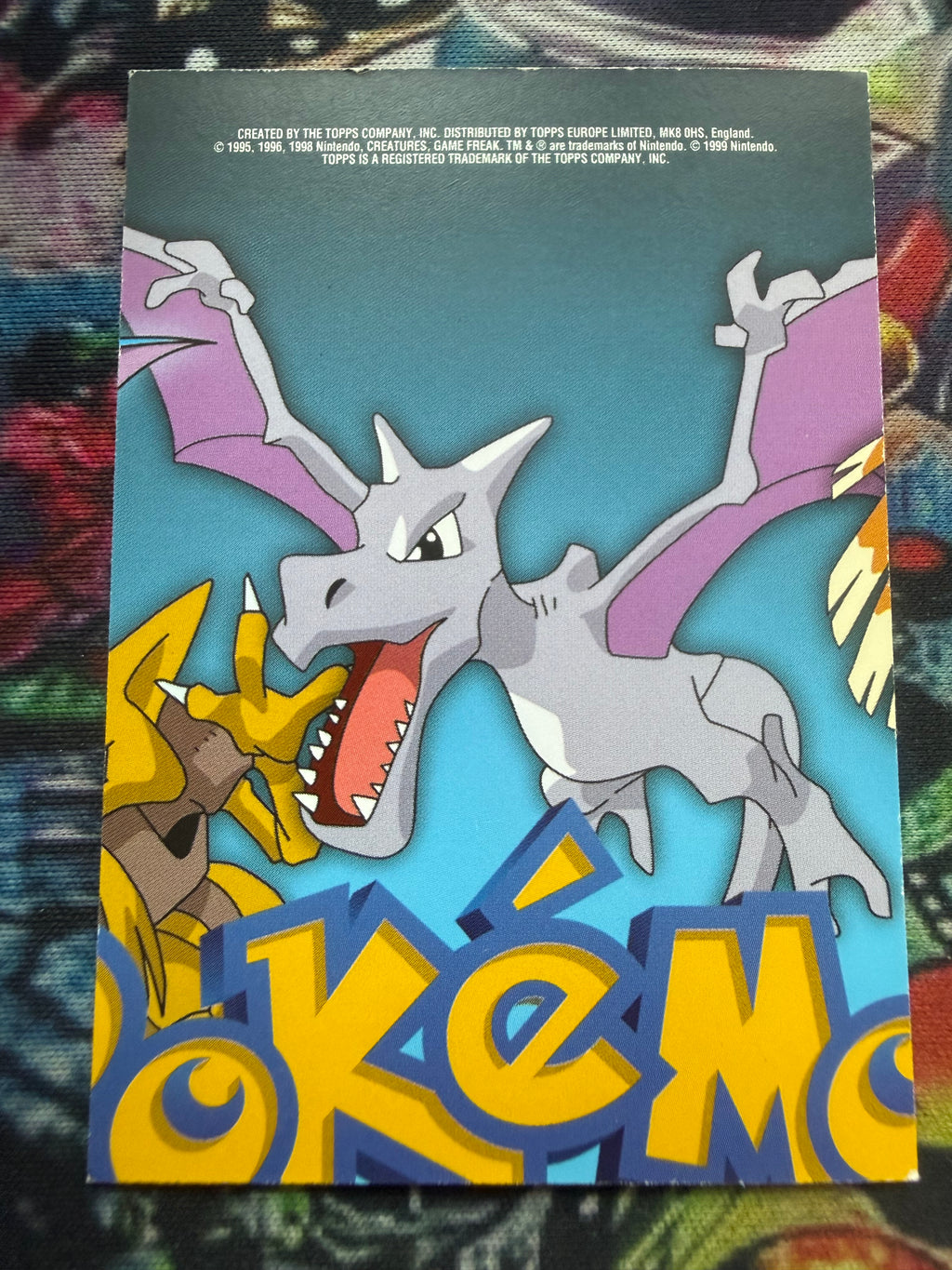 Tops Pokémon TV1 Geodude No Holo
