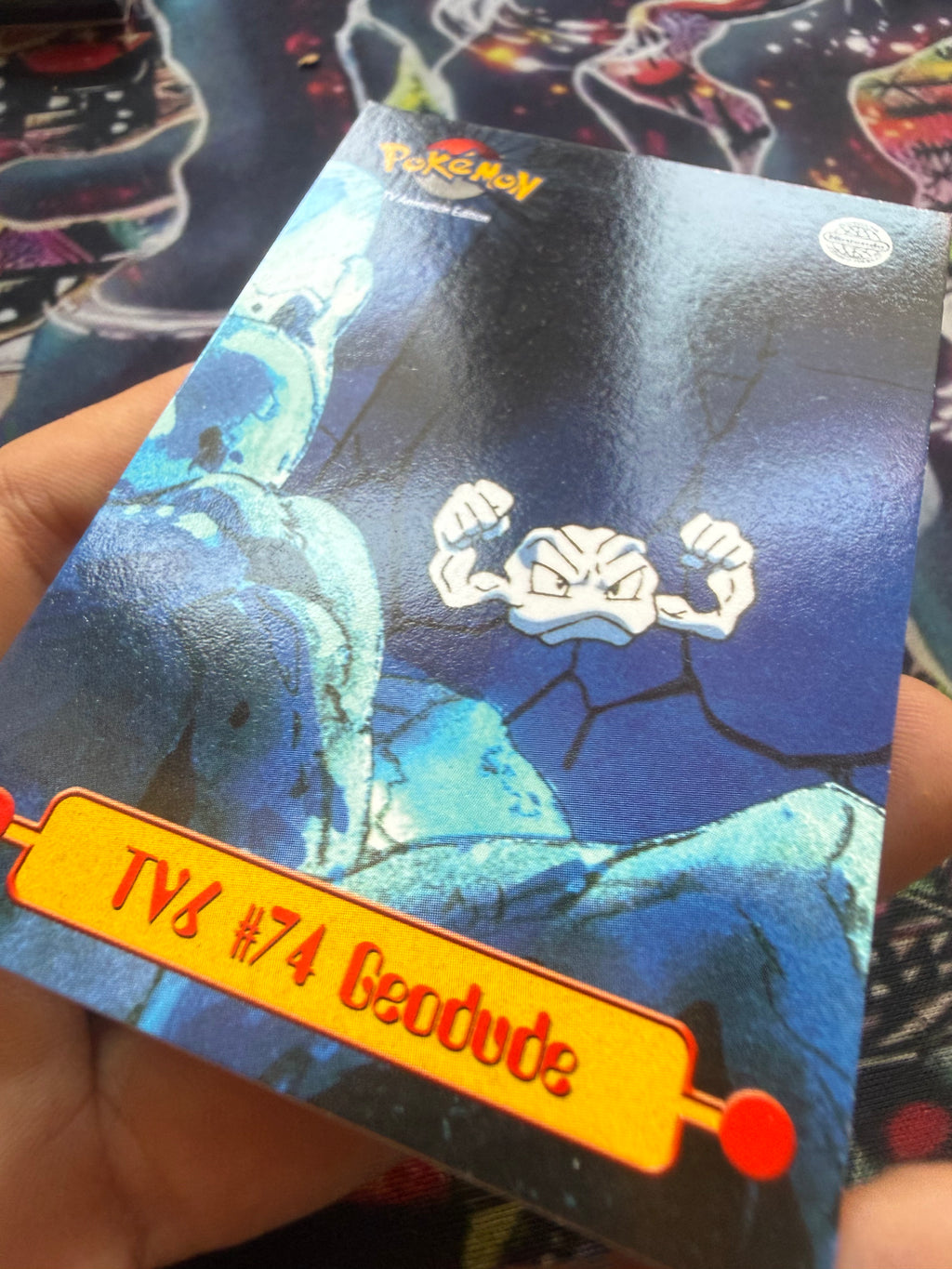 Tops Pokémon TV1 Geodude No Holo