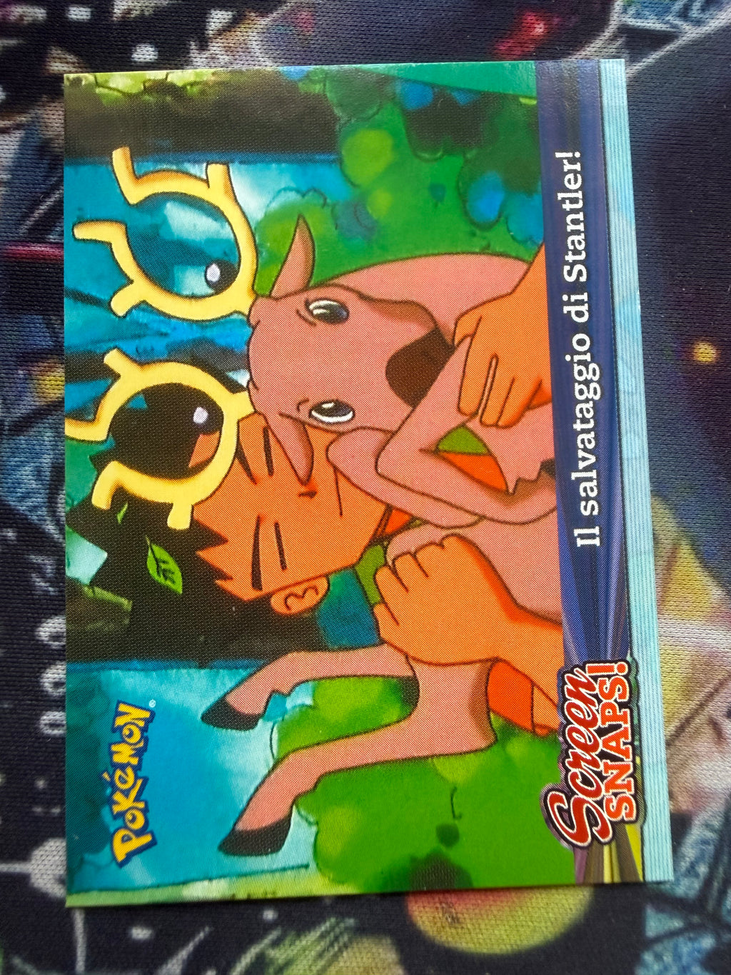 Tops Pokémon TV1 Brock e Alce No Holo