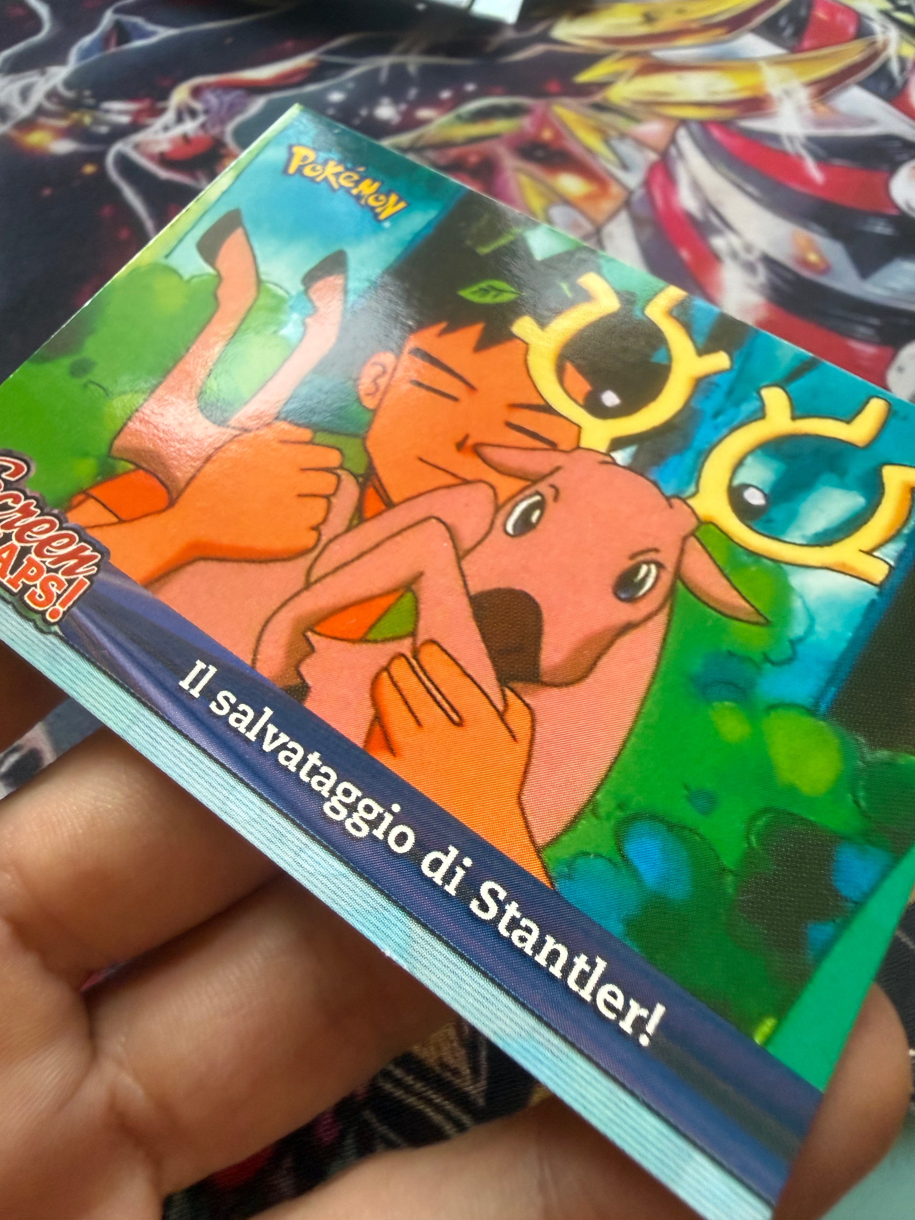 Tops Pokémon TV1 Brock e Alce No Holo