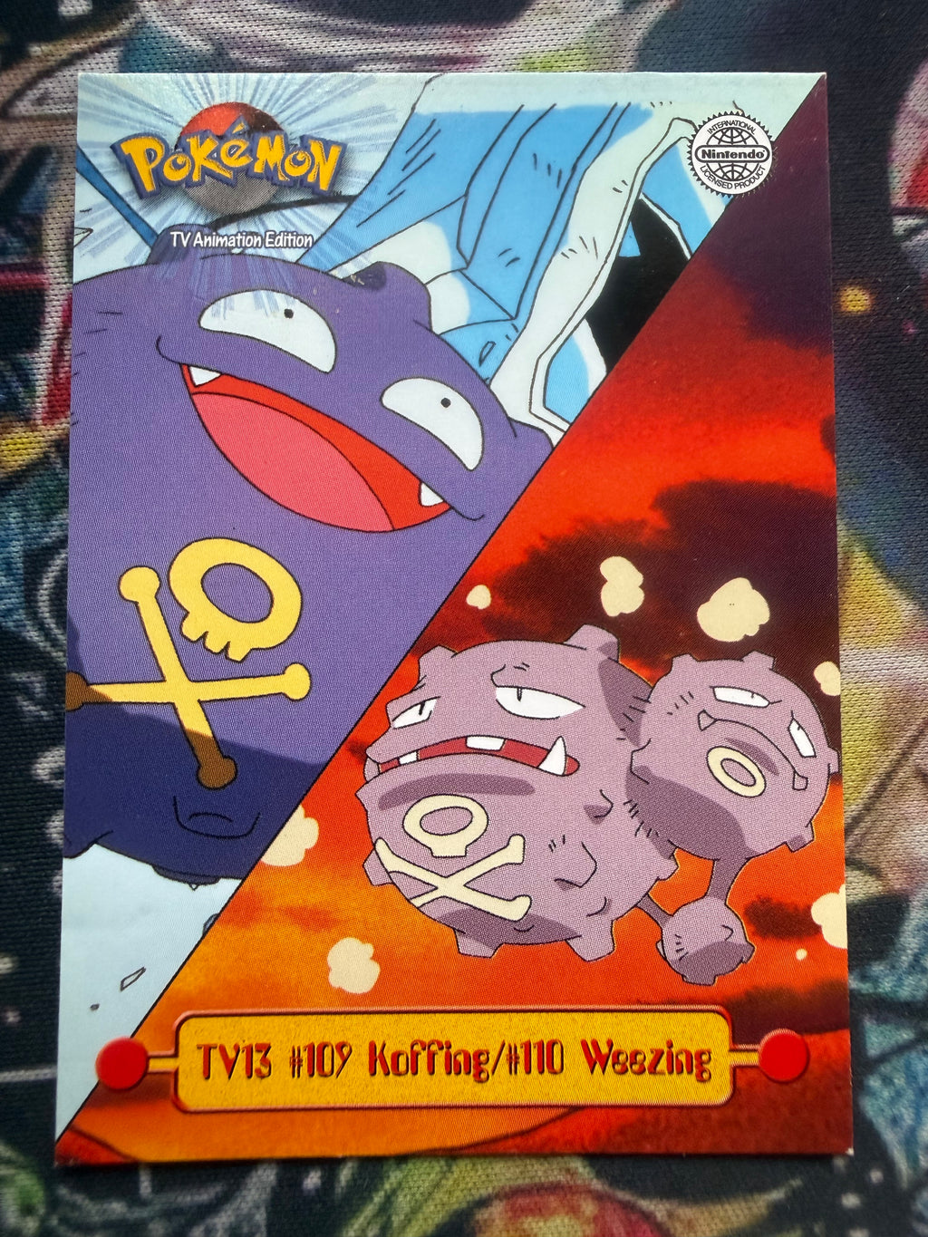 Tops Pokémon TV1 Koffing No Holo