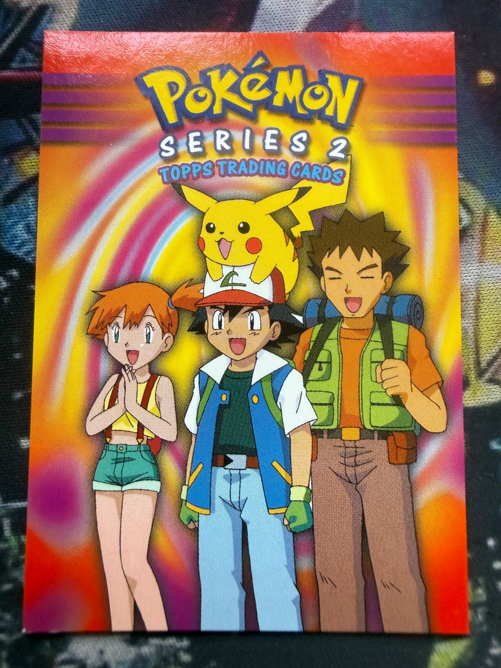 Tops Pokémon TV1 Ash Misty Brock No Holo