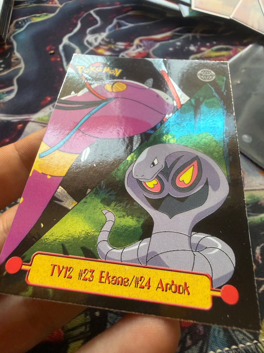 Tops Pokémon TV1 Ekans Holo